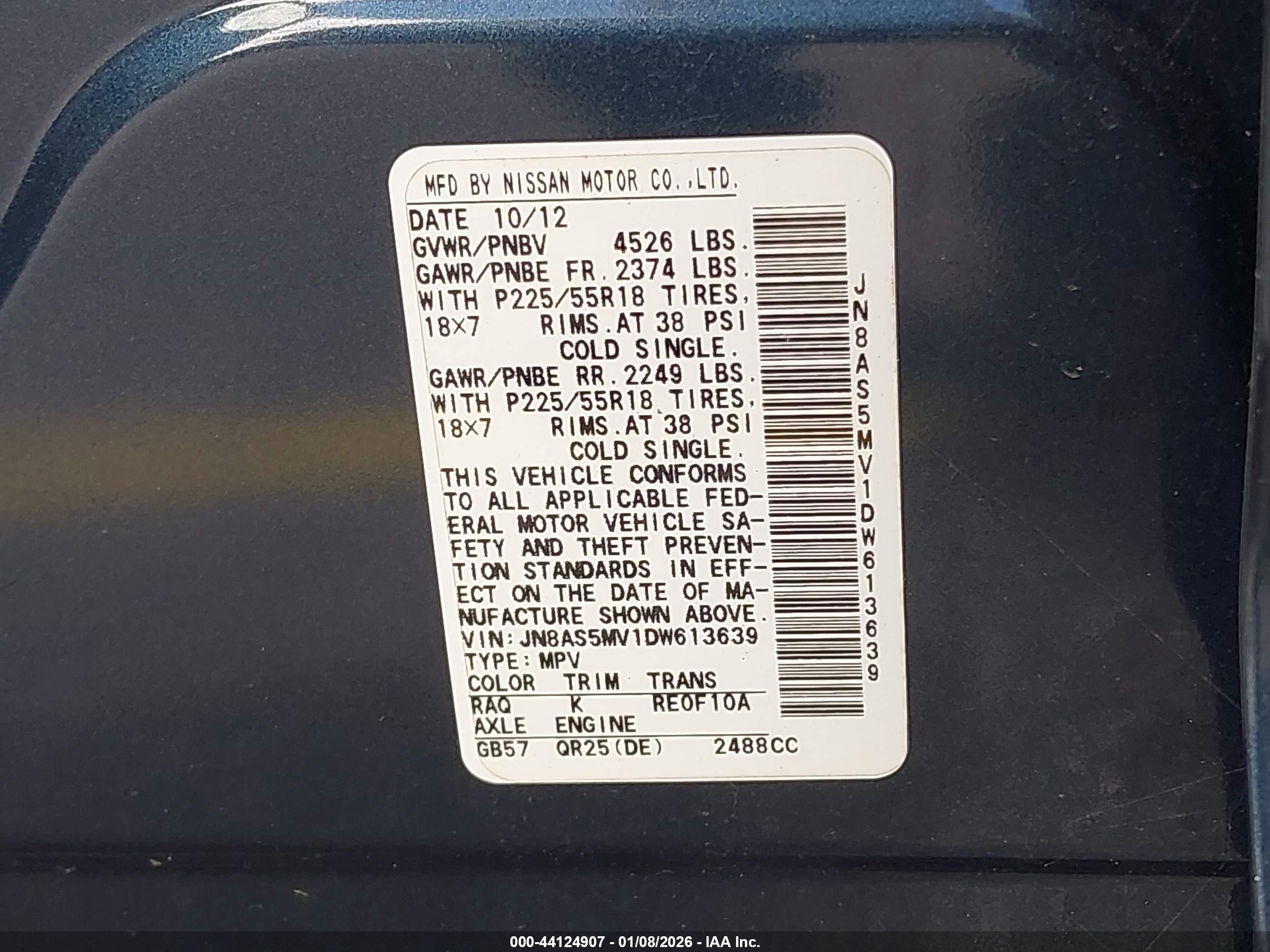 NISSAN ROGUE image 9