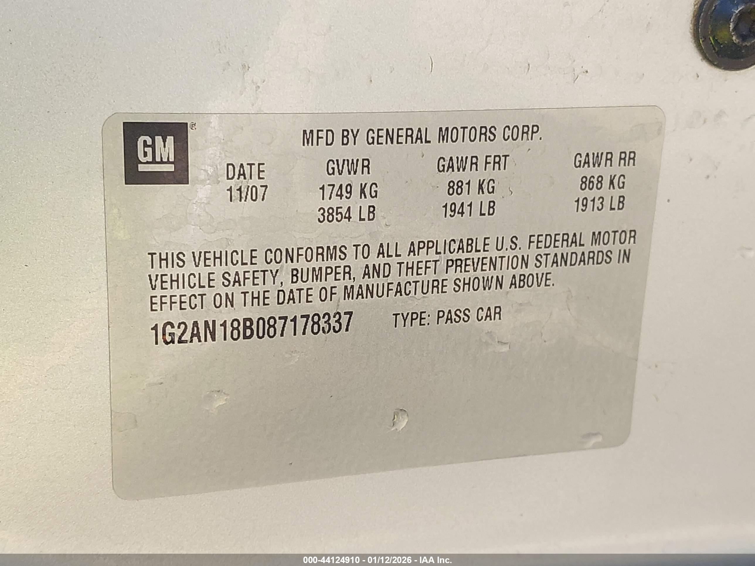 PONTIAC G5 image 9