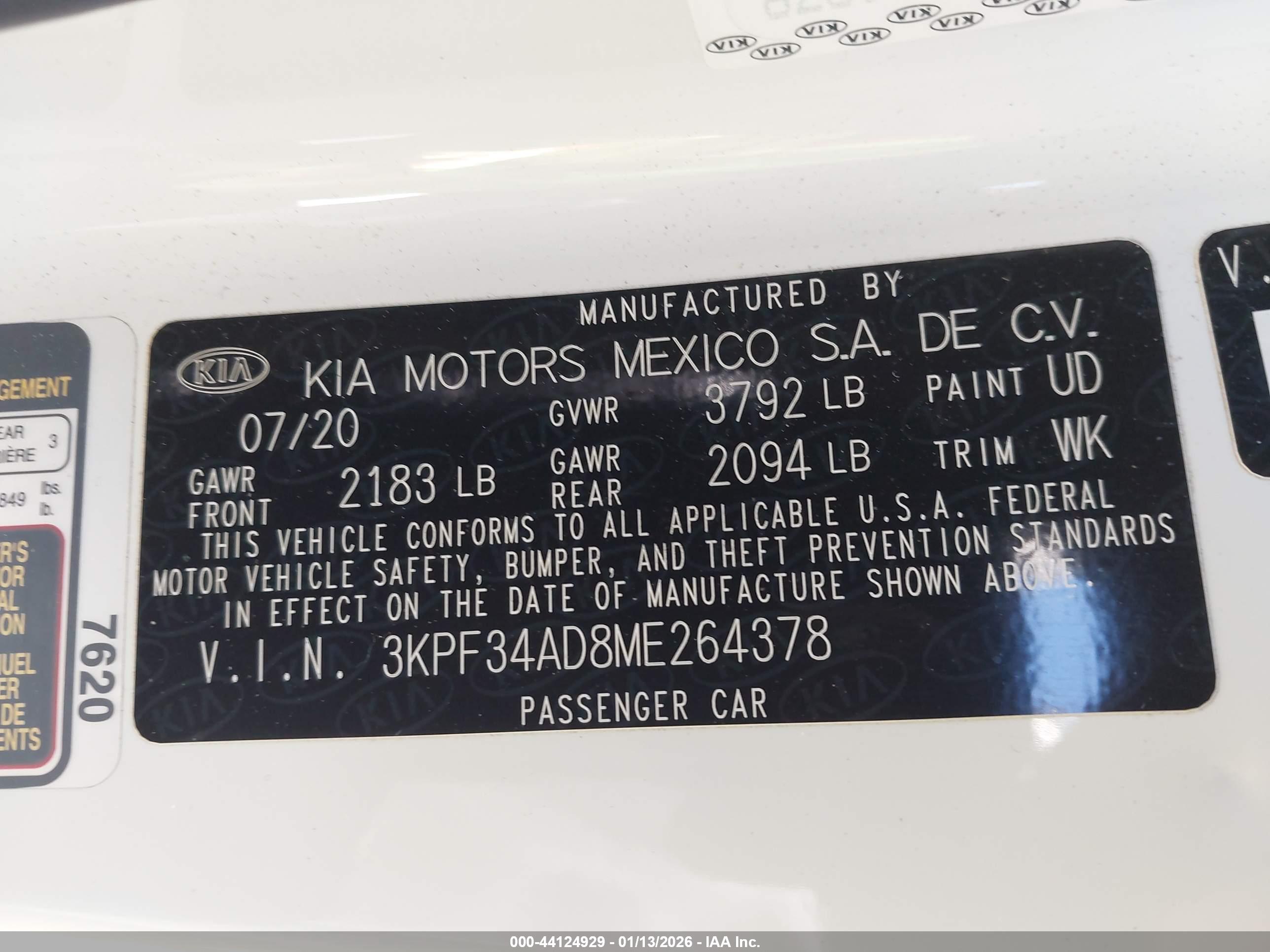 KIA FORTE image 9