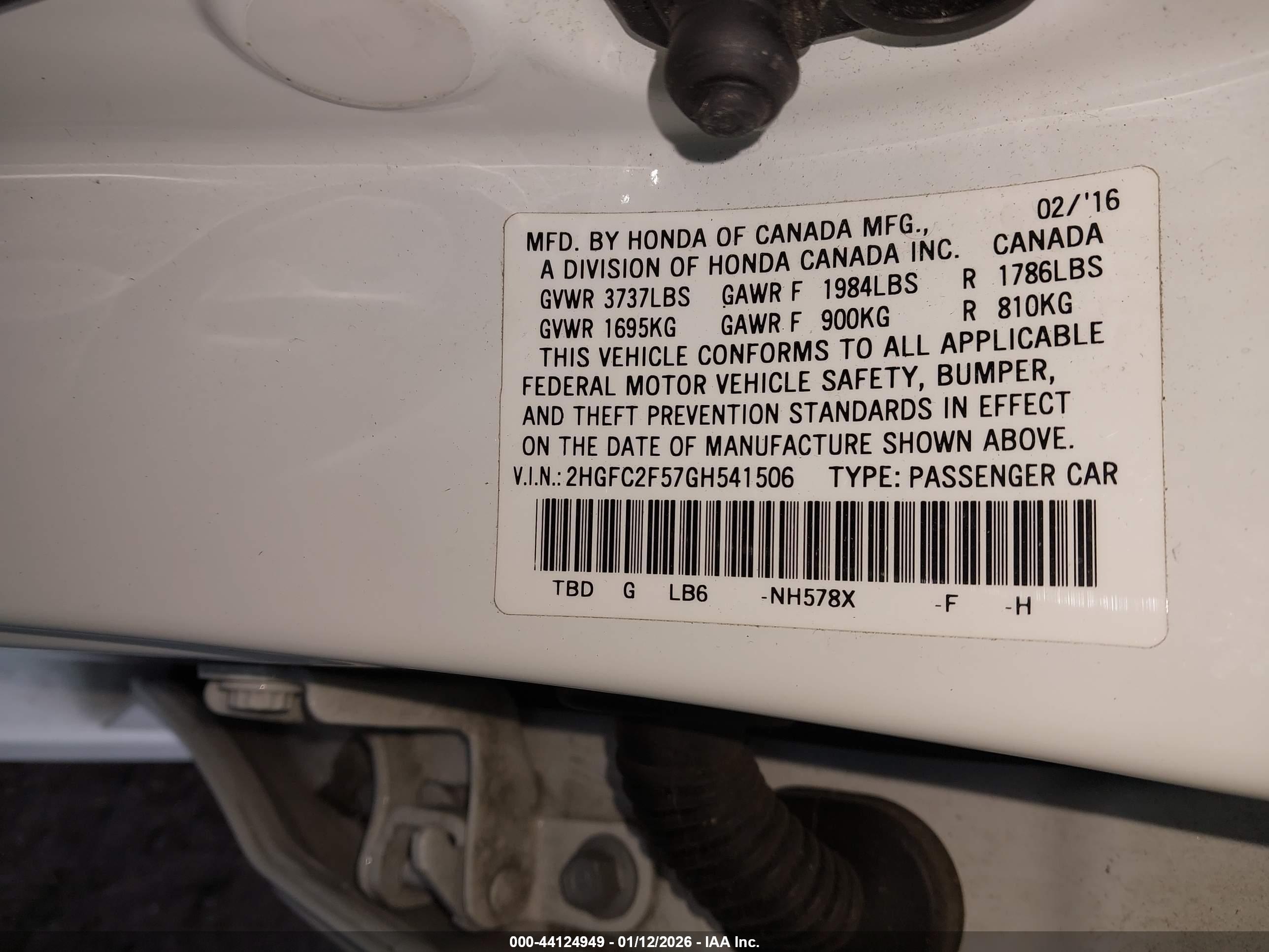 HONDA CIVIC image 9