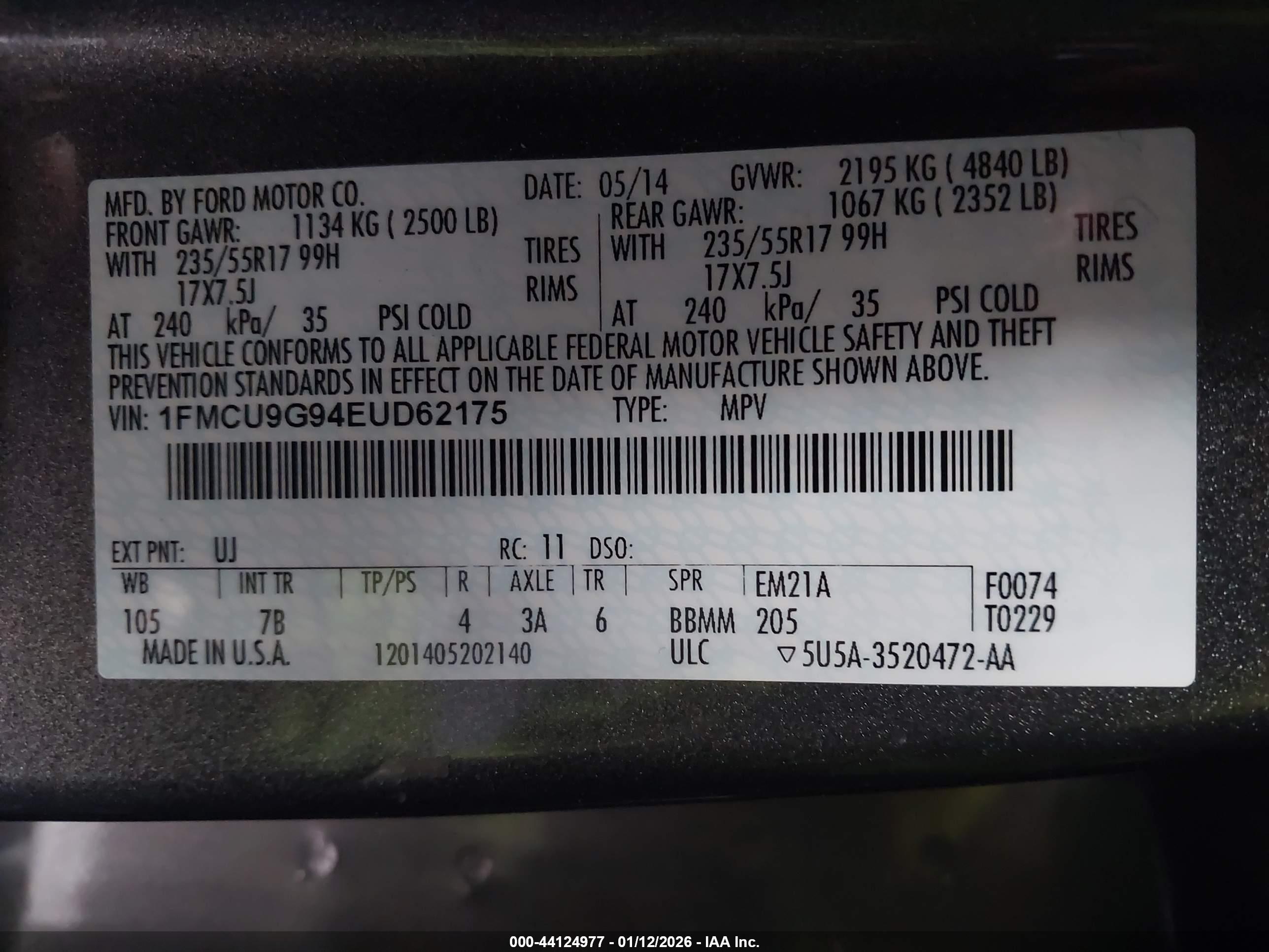 FORD ESCAPE image 9