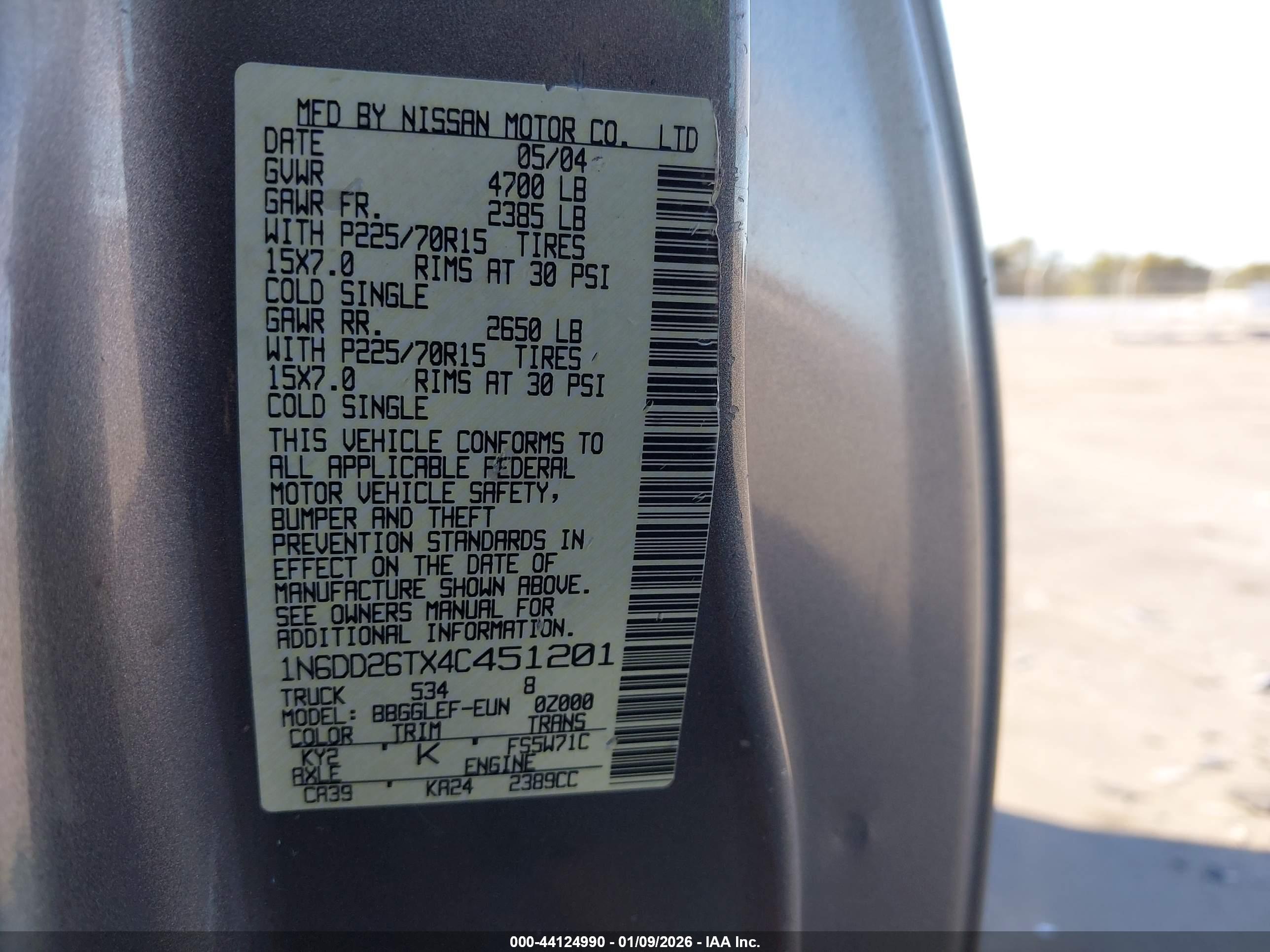 NISSAN FRONTIER image 9