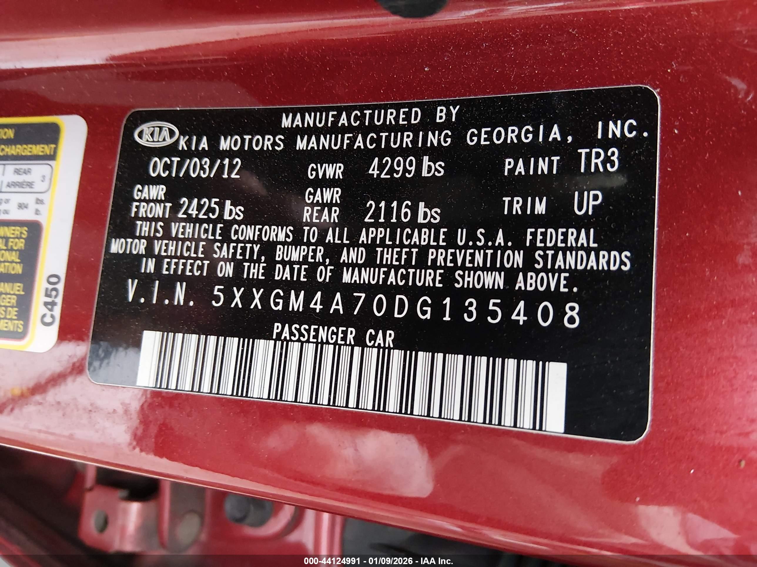 KIA OPTIMA image 9
