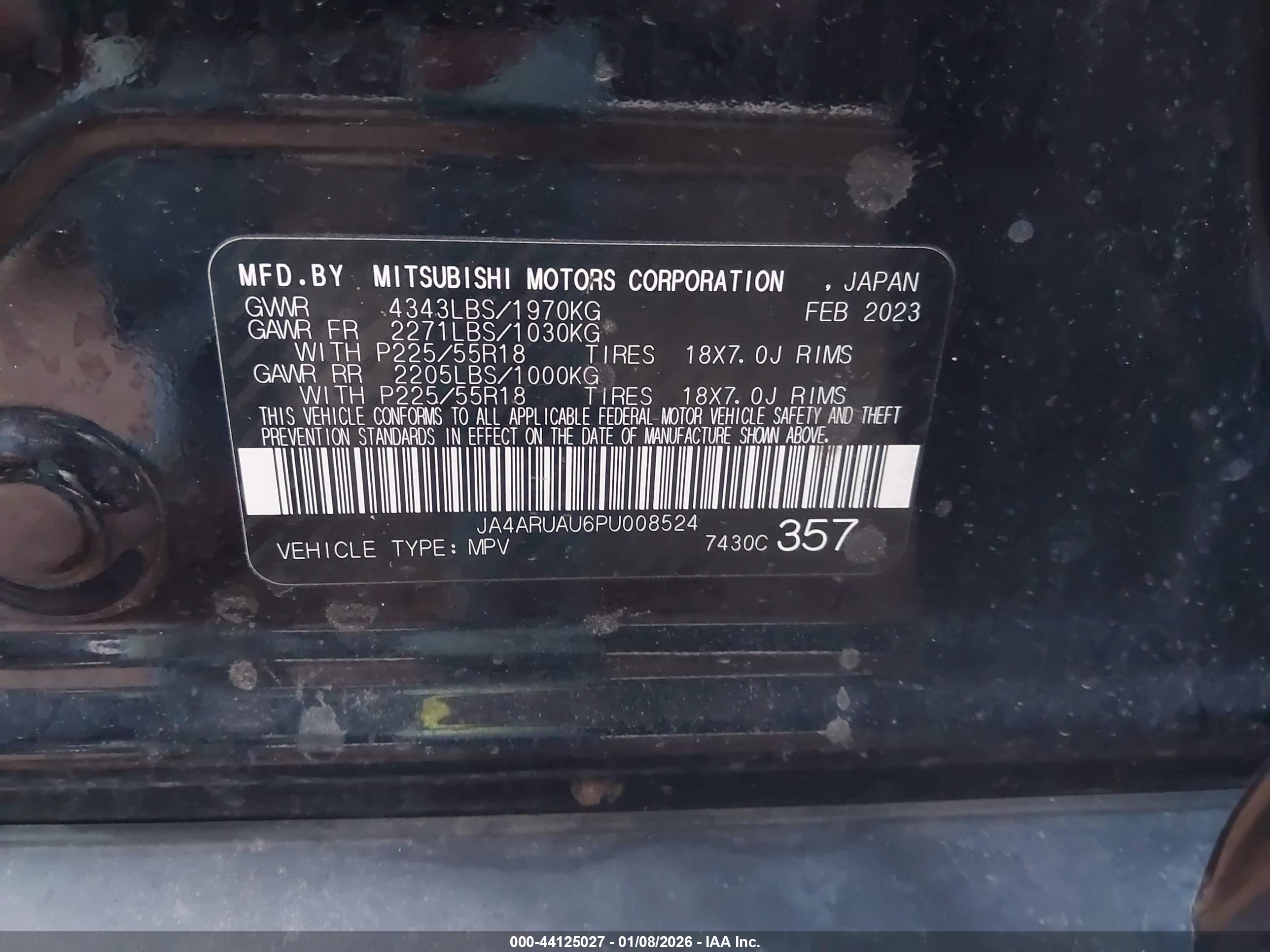 MITSUBISHI OUTLANDER image 9