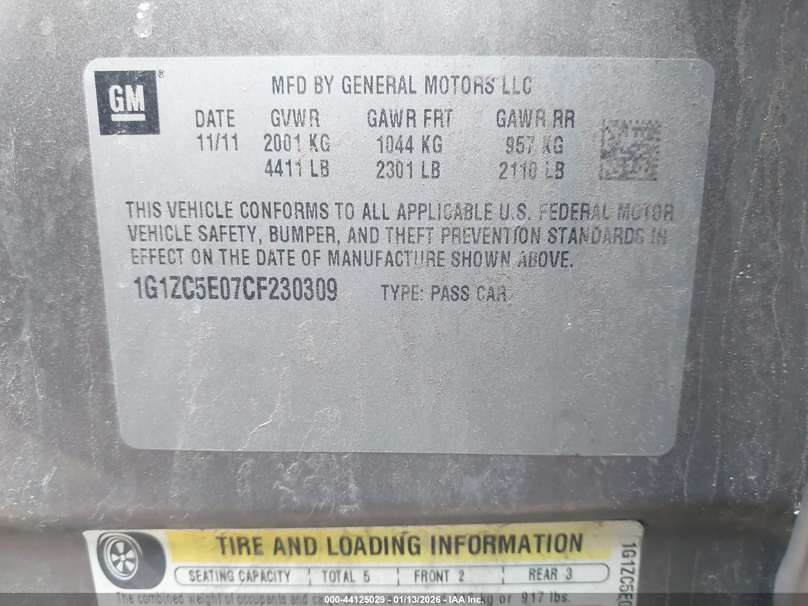CHEVROLET MALIBU image 9