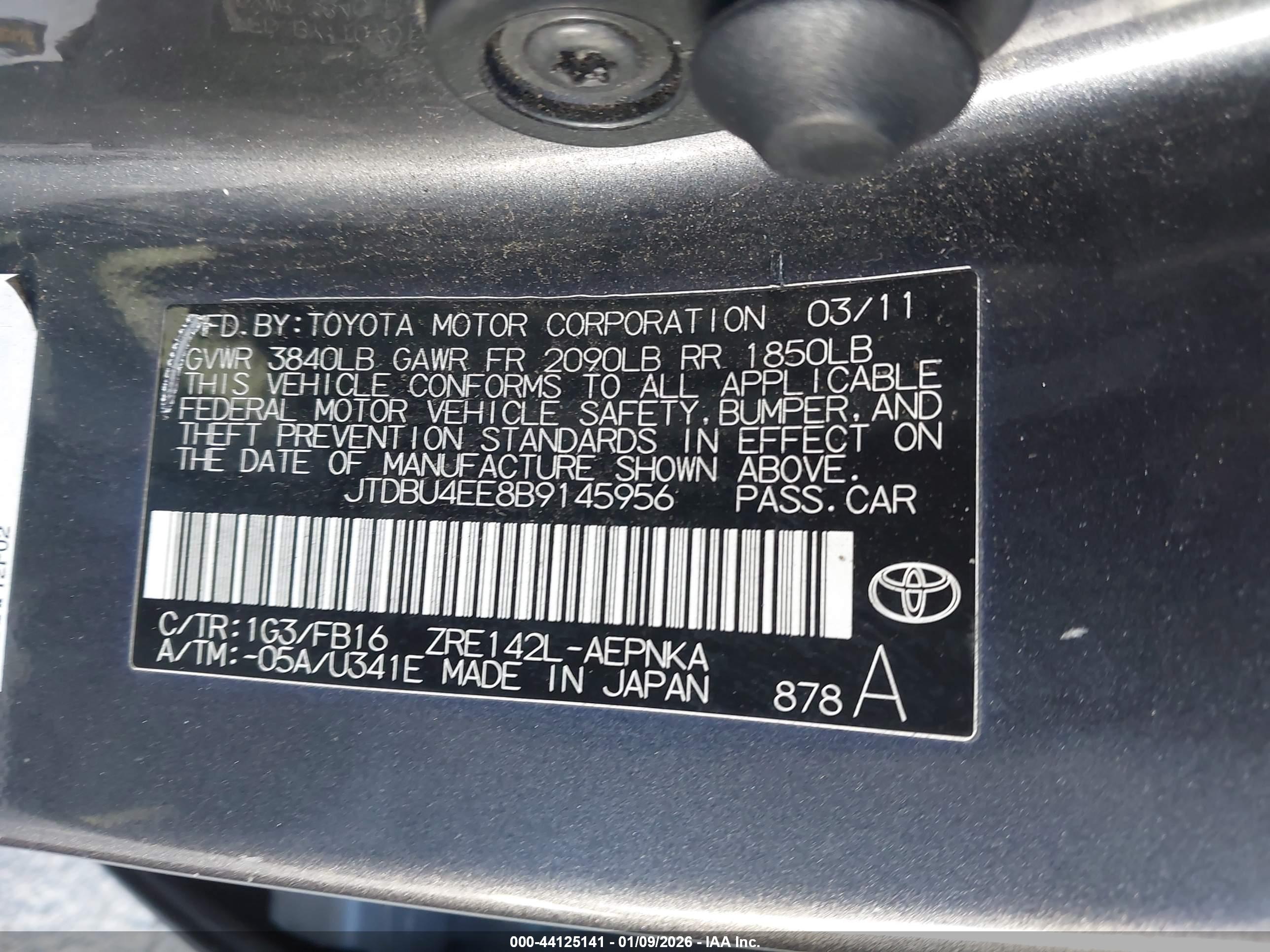 TOYOTA COROLLA image 9