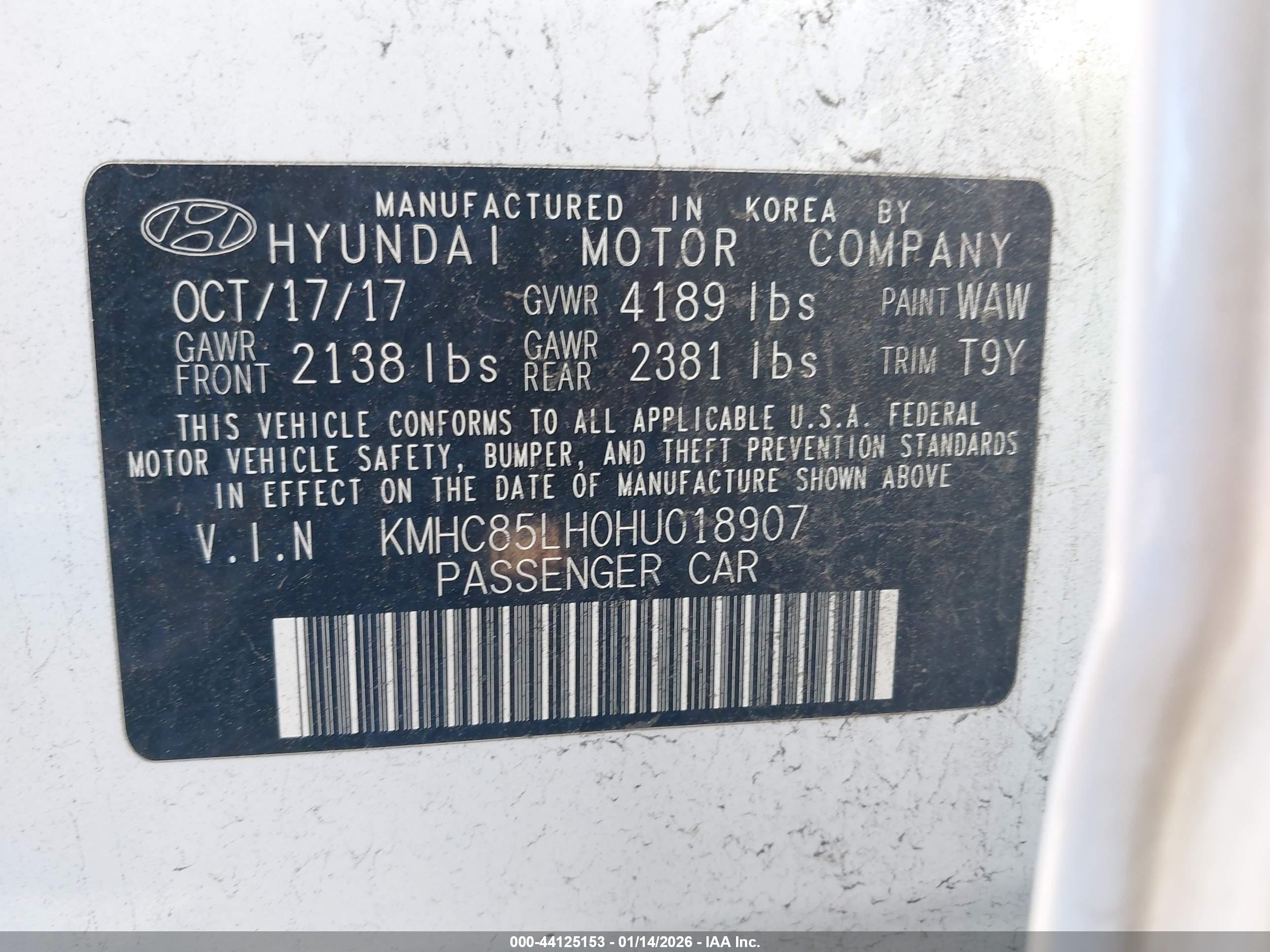 HYUNDAI IONIQ image 9