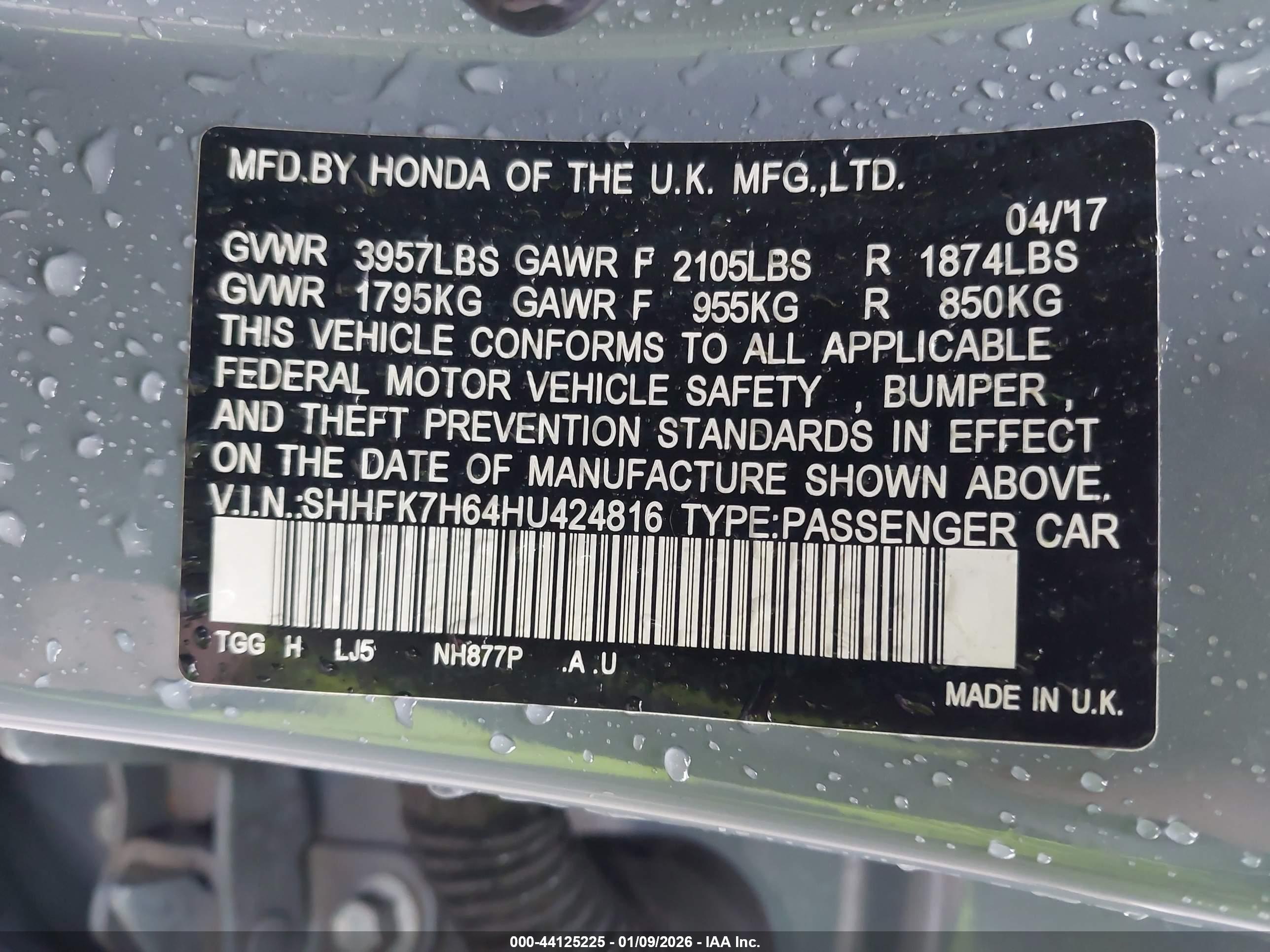 HONDA CIVIC image 9