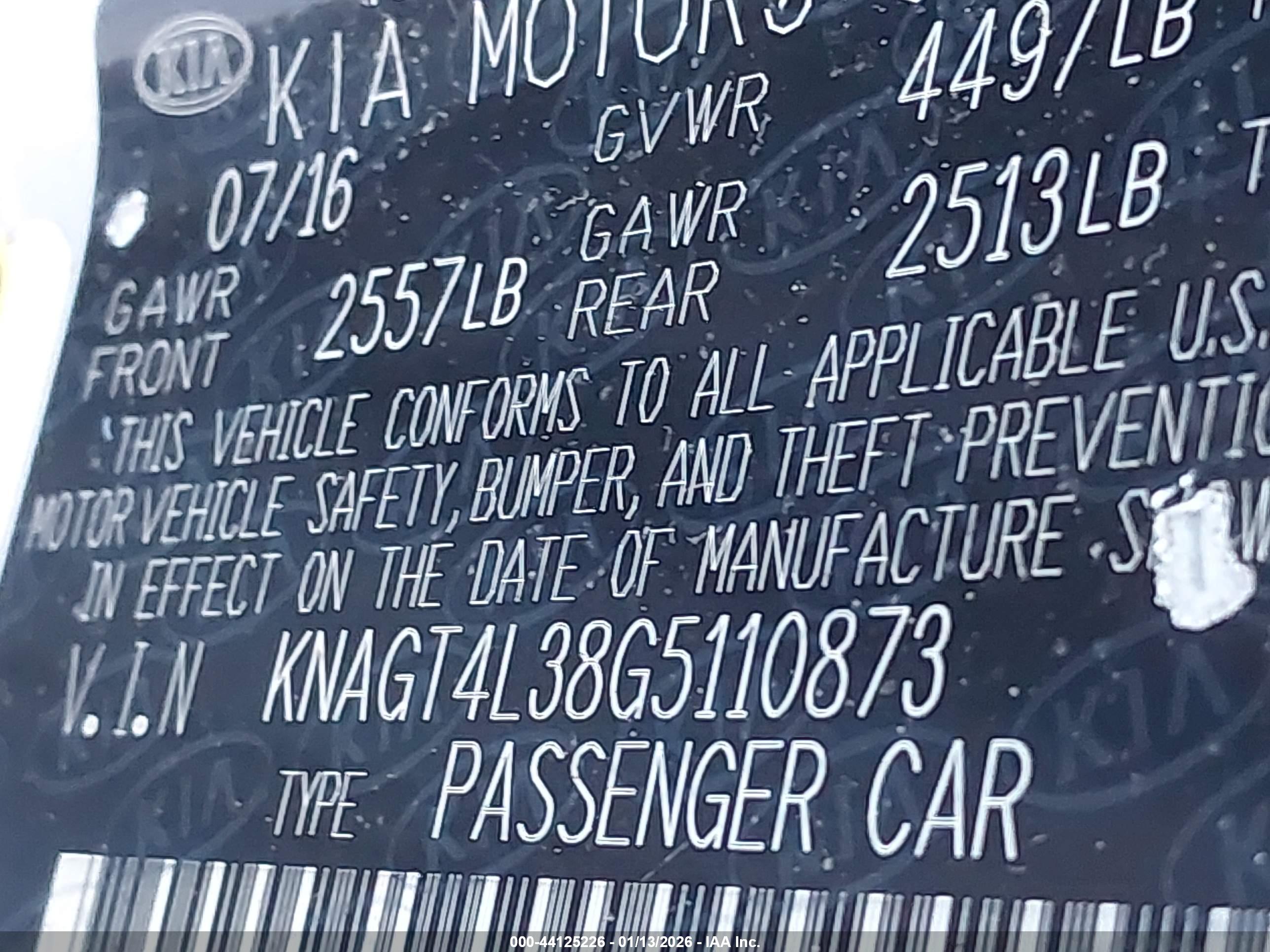 KIA OPTIMA image 9