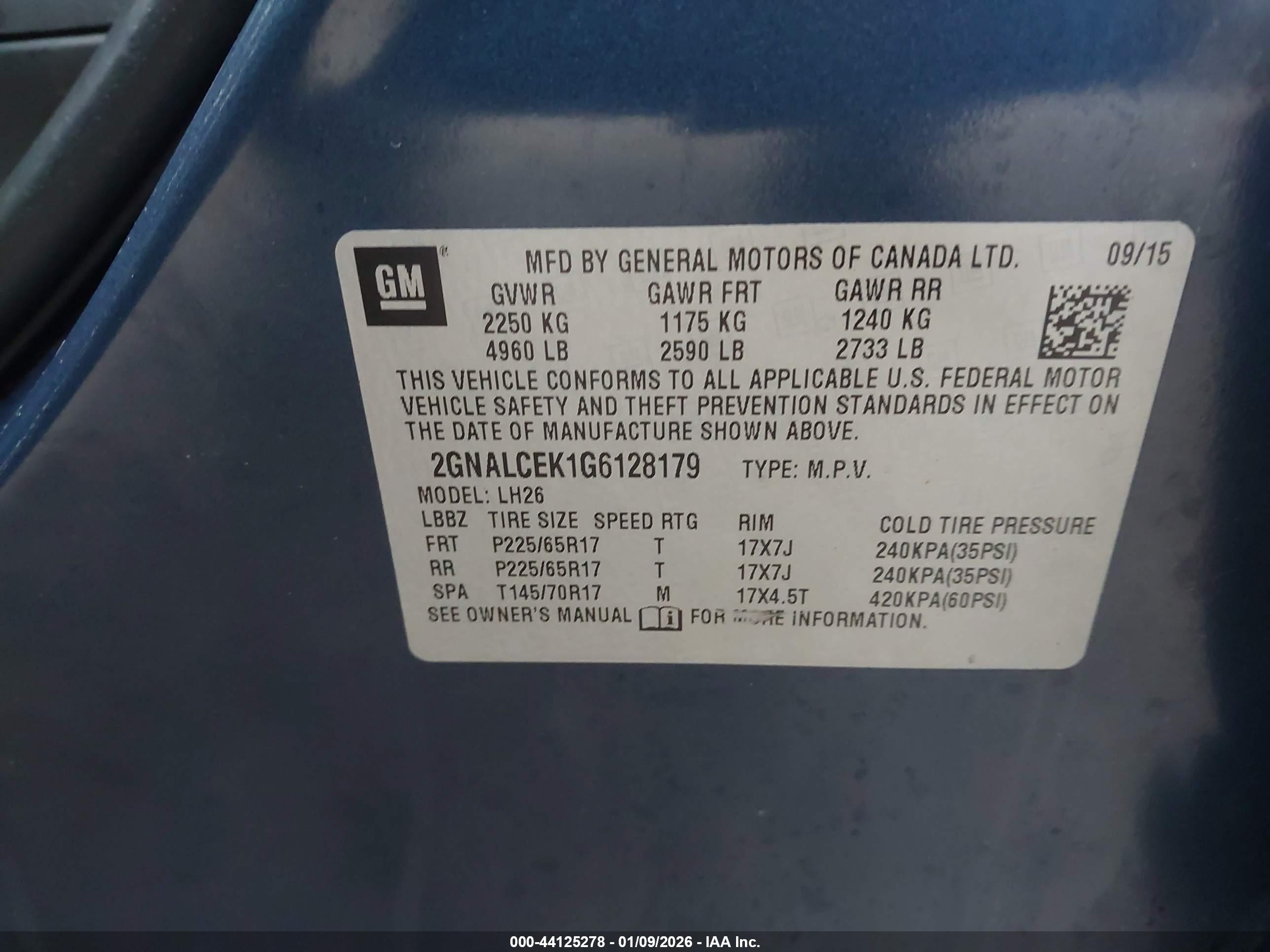 CHEVROLET EQUINOX image 9