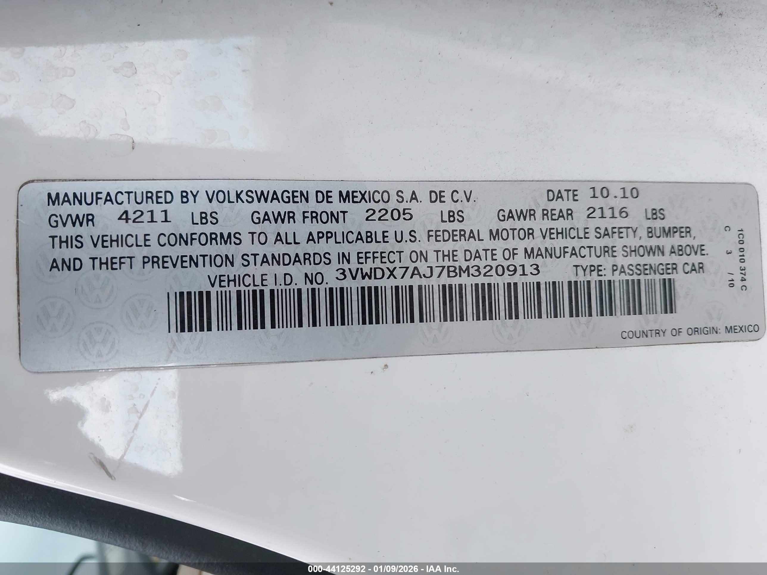 VOLKSWAGEN JETTA image 9