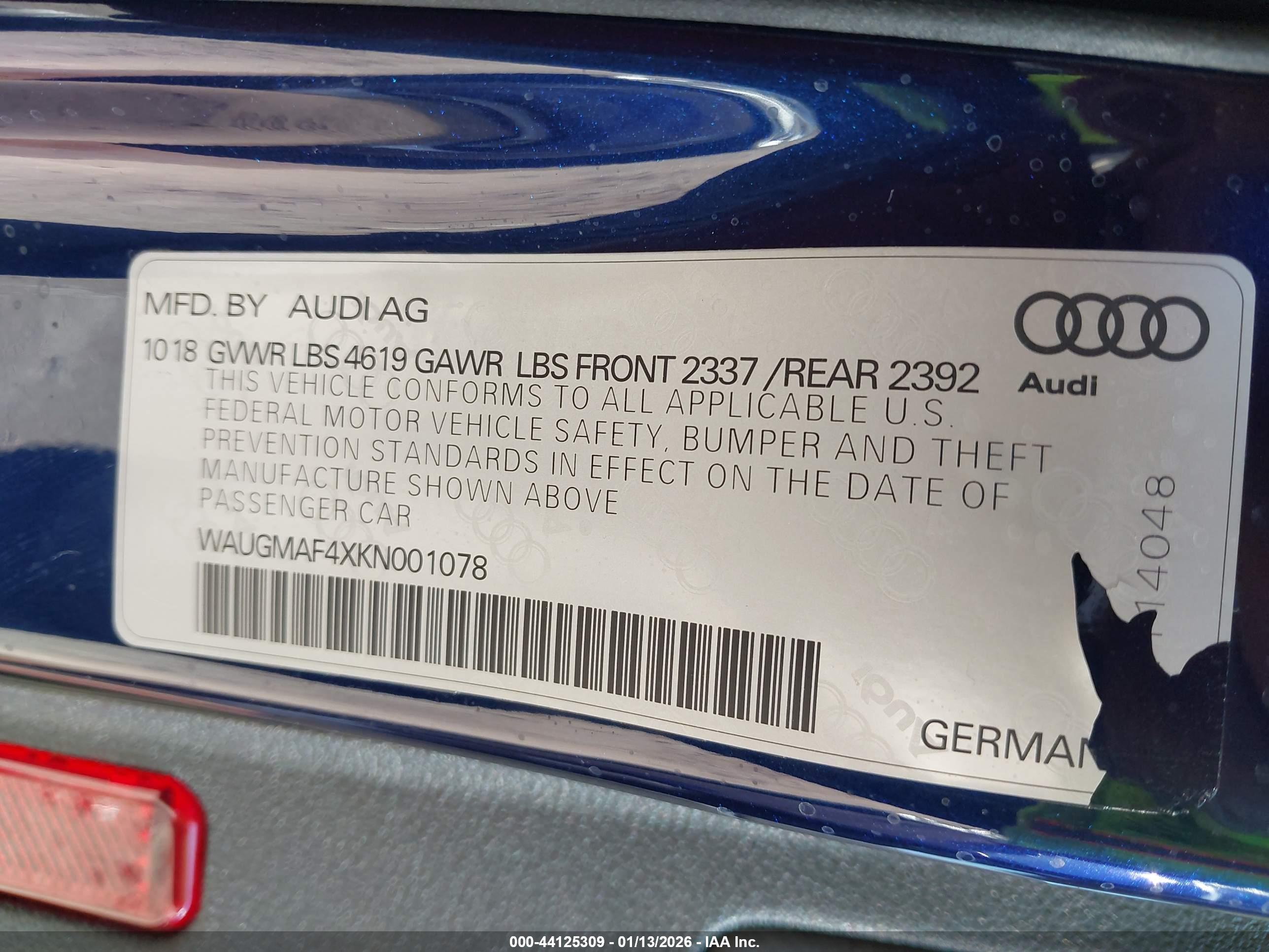 AUDI A4 image 9