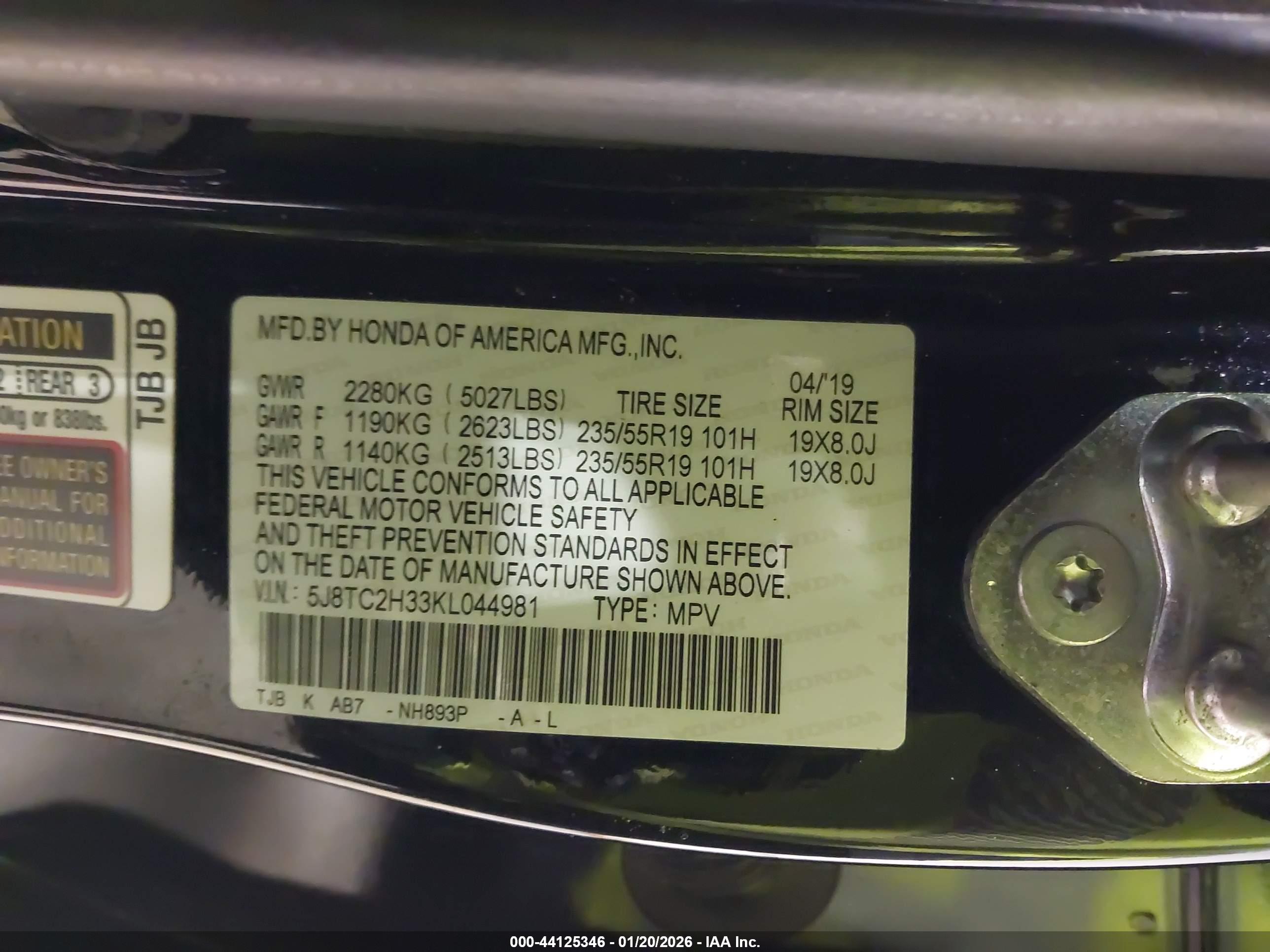 ACURA RDX image 9