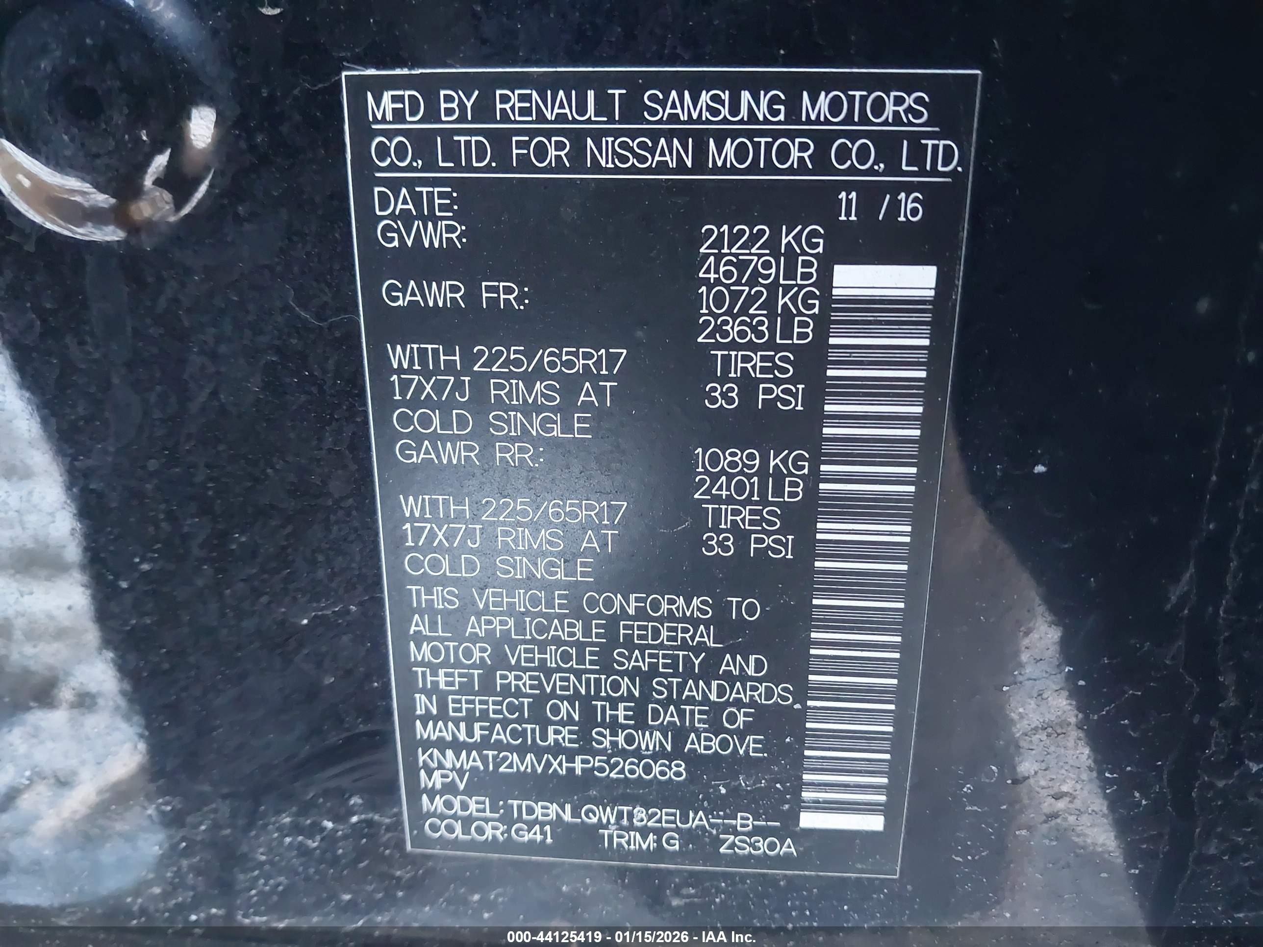 NISSAN ROGUE image 9