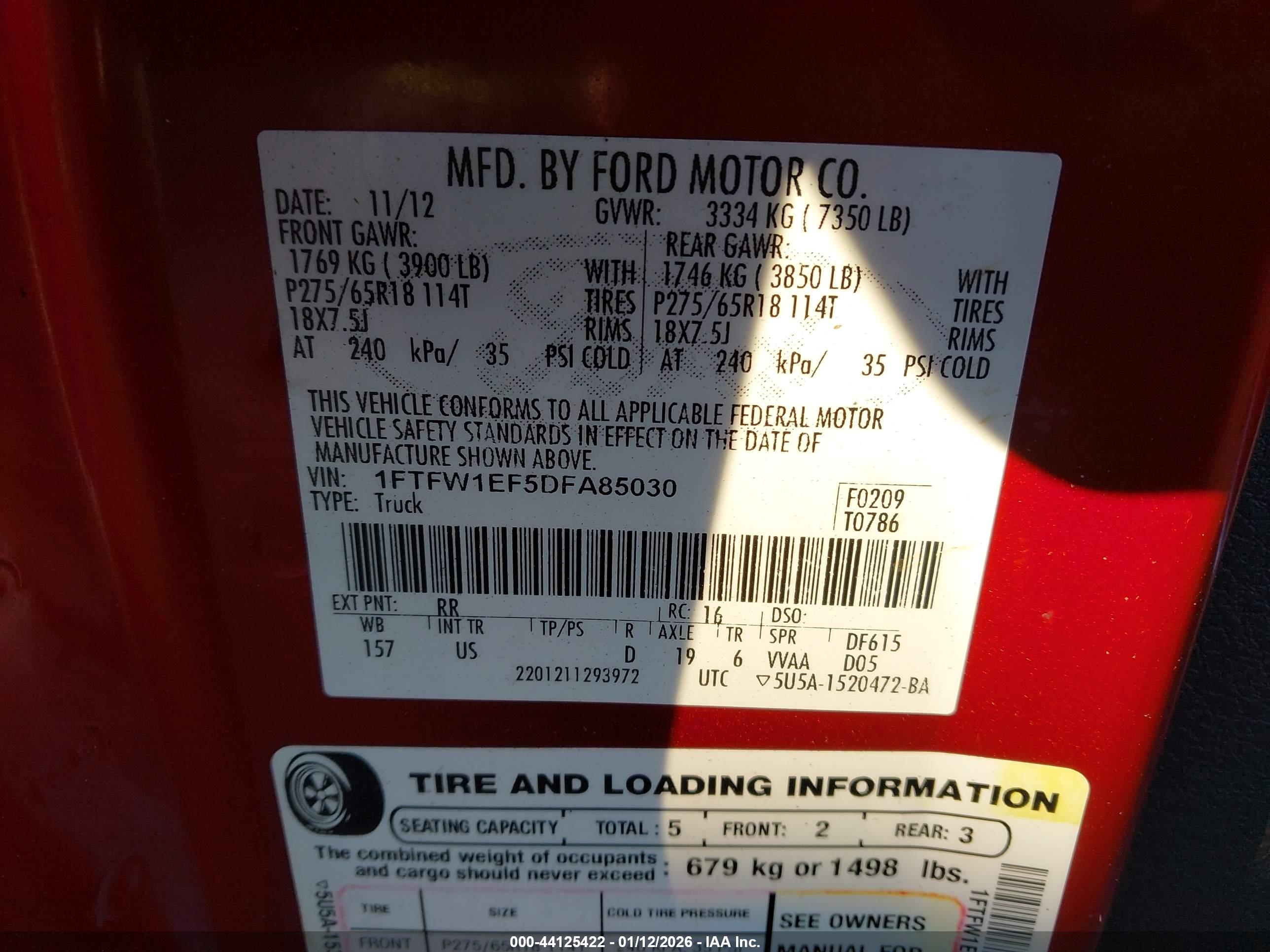 FORD F-150 image 9