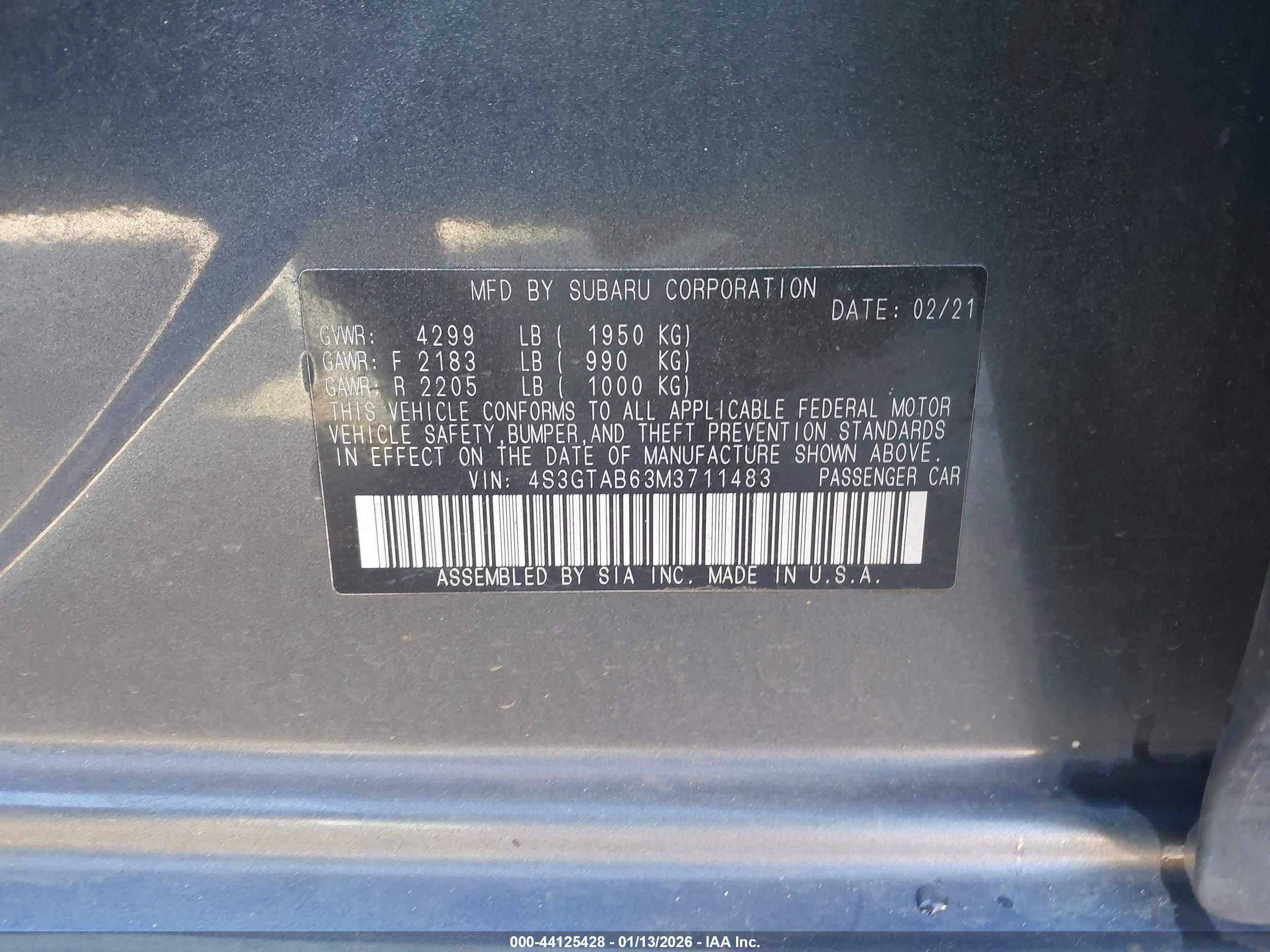 SUBARU IMPREZA image 9