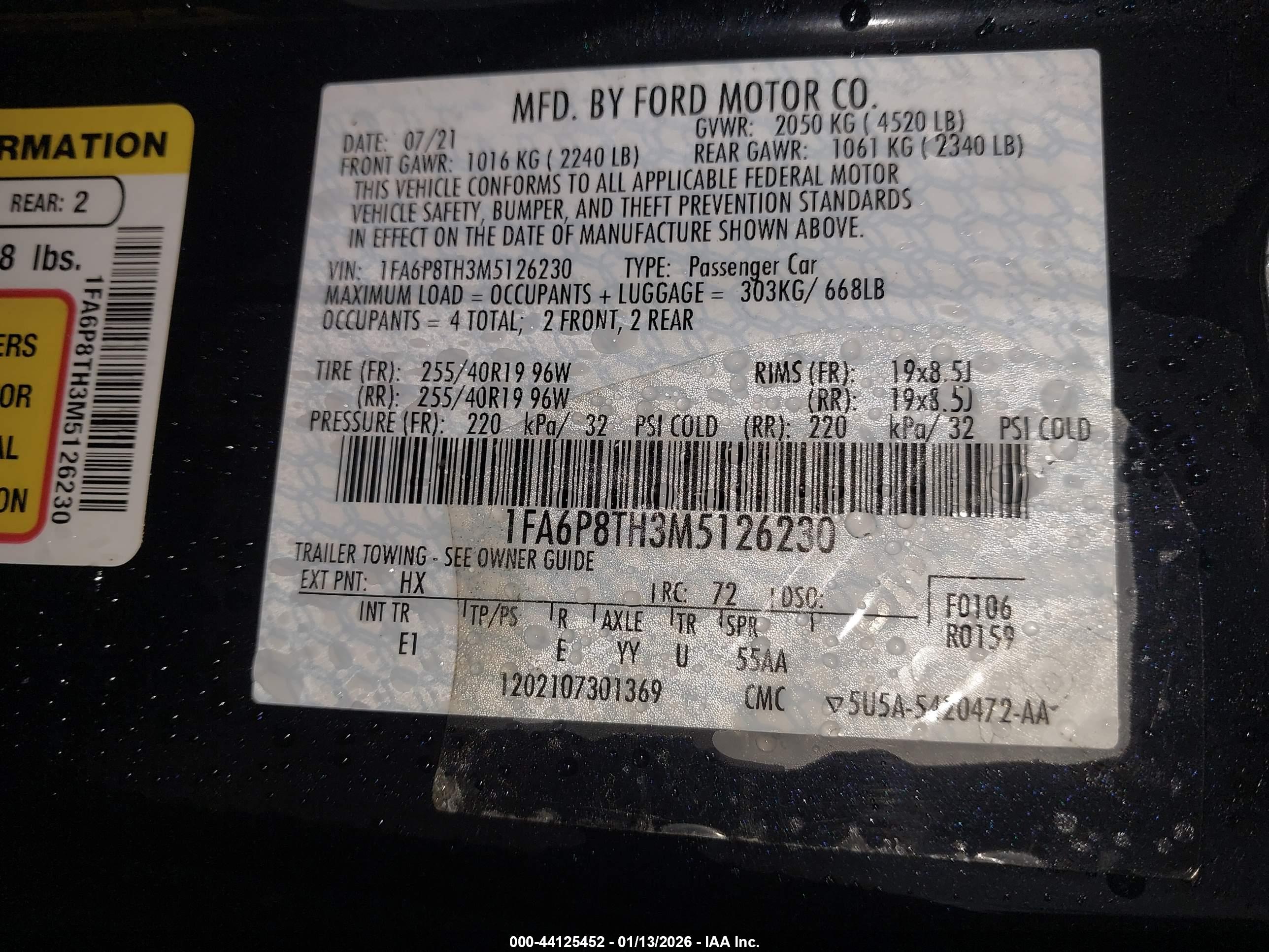 FORD MUSTANG image 9