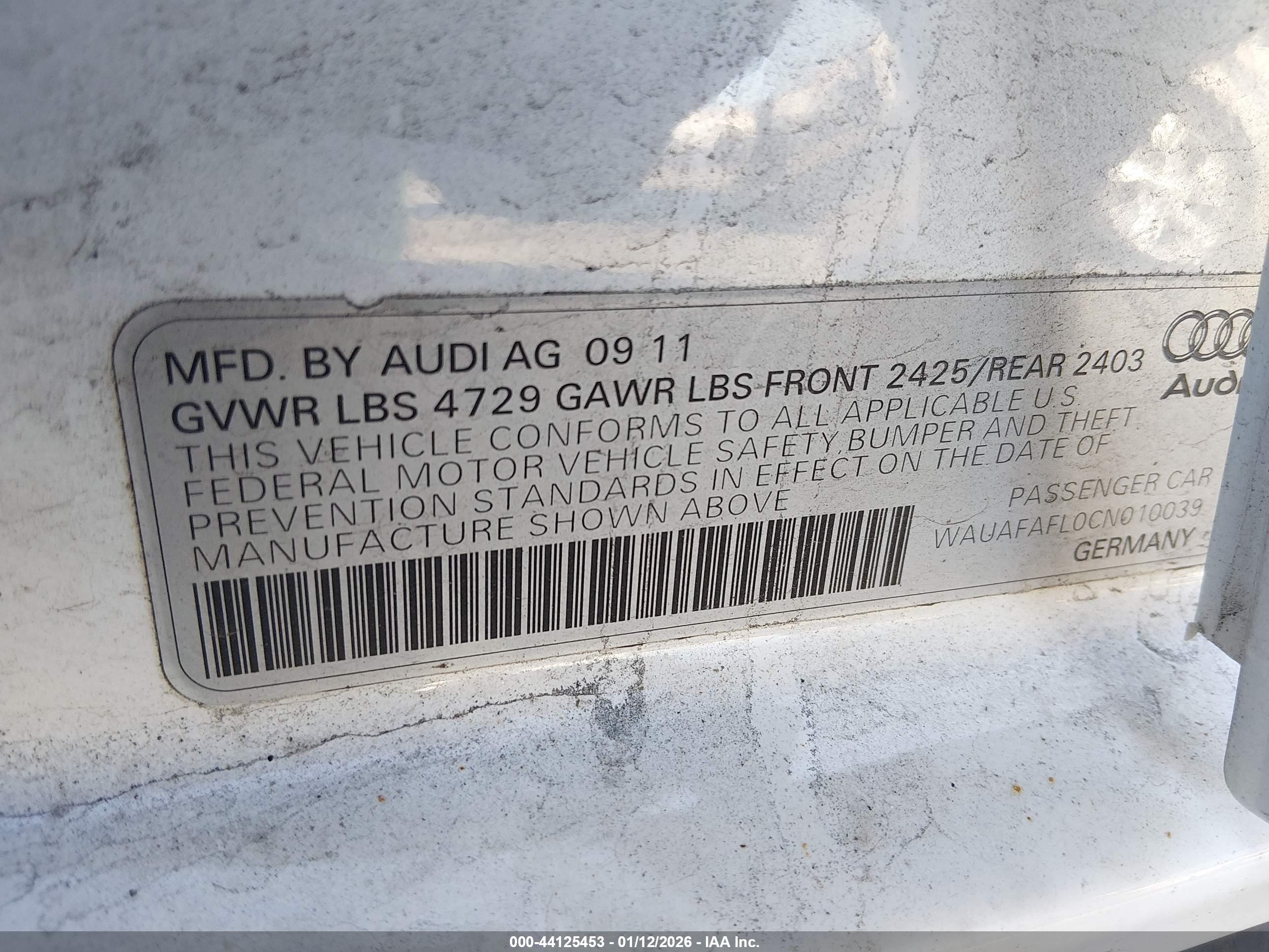 AUDI A4 image 9