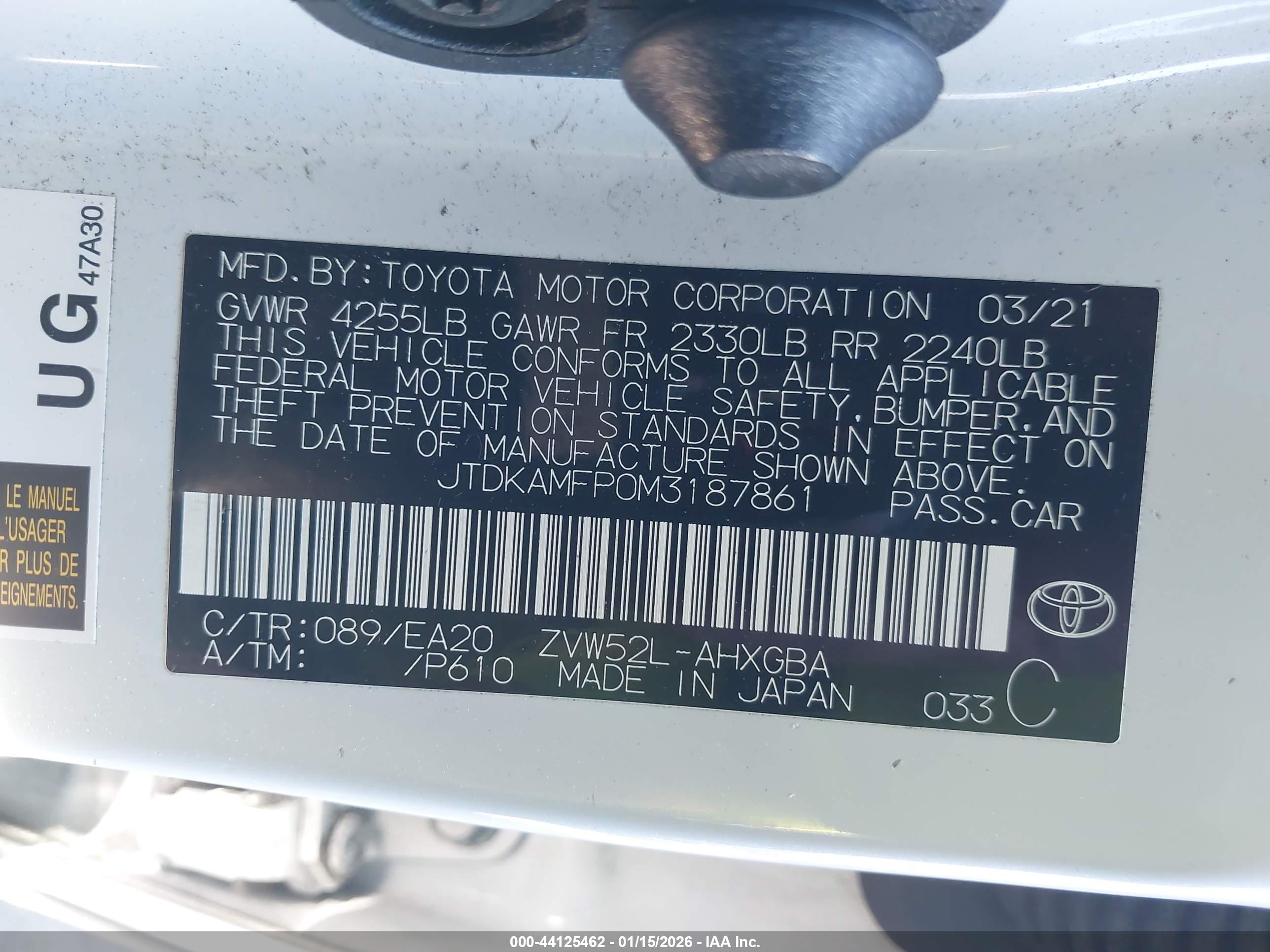 TOYOTA PRIUS image 9