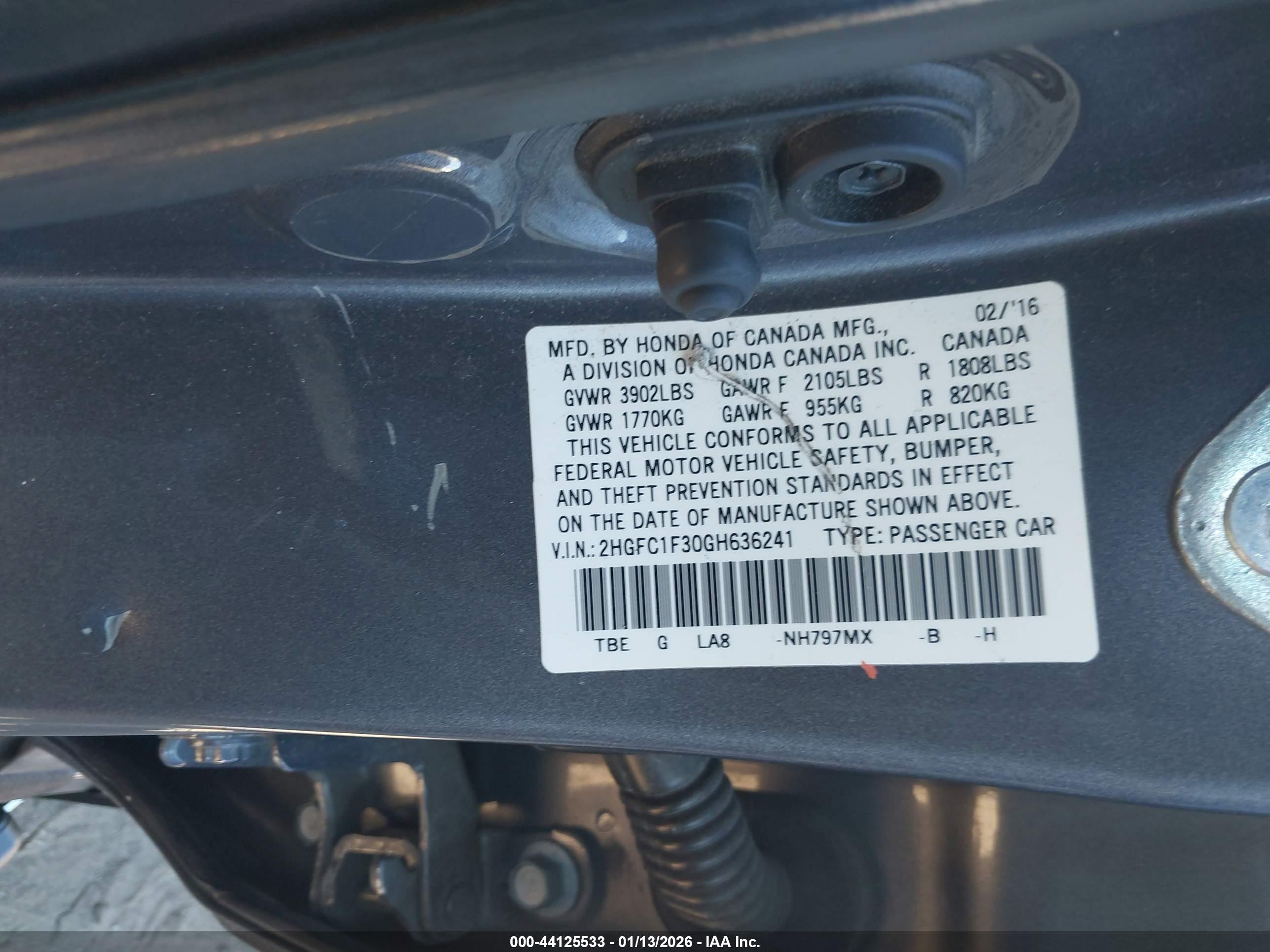 HONDA CIVIC image 9