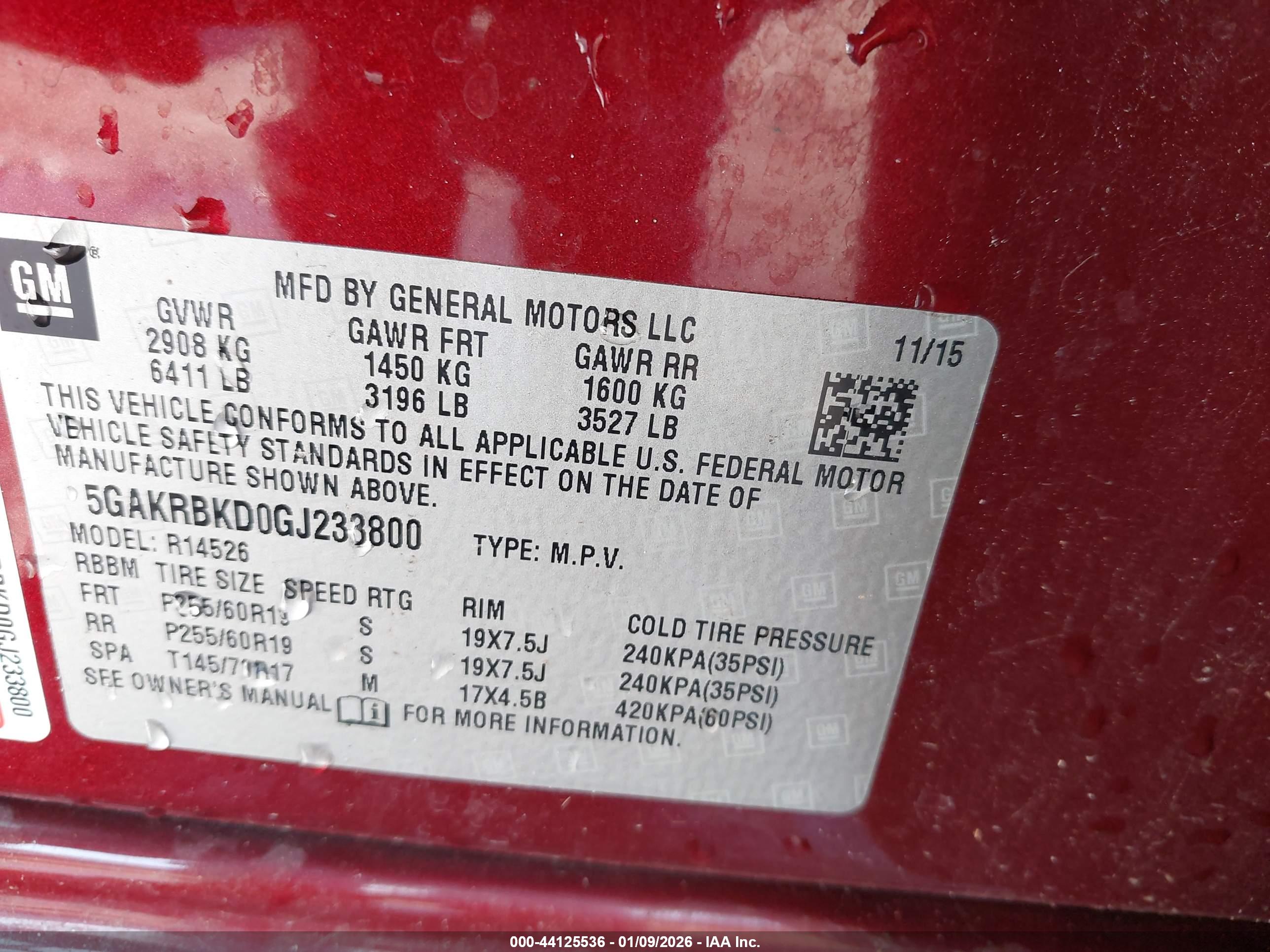 BUICK ENCLAVE image 9