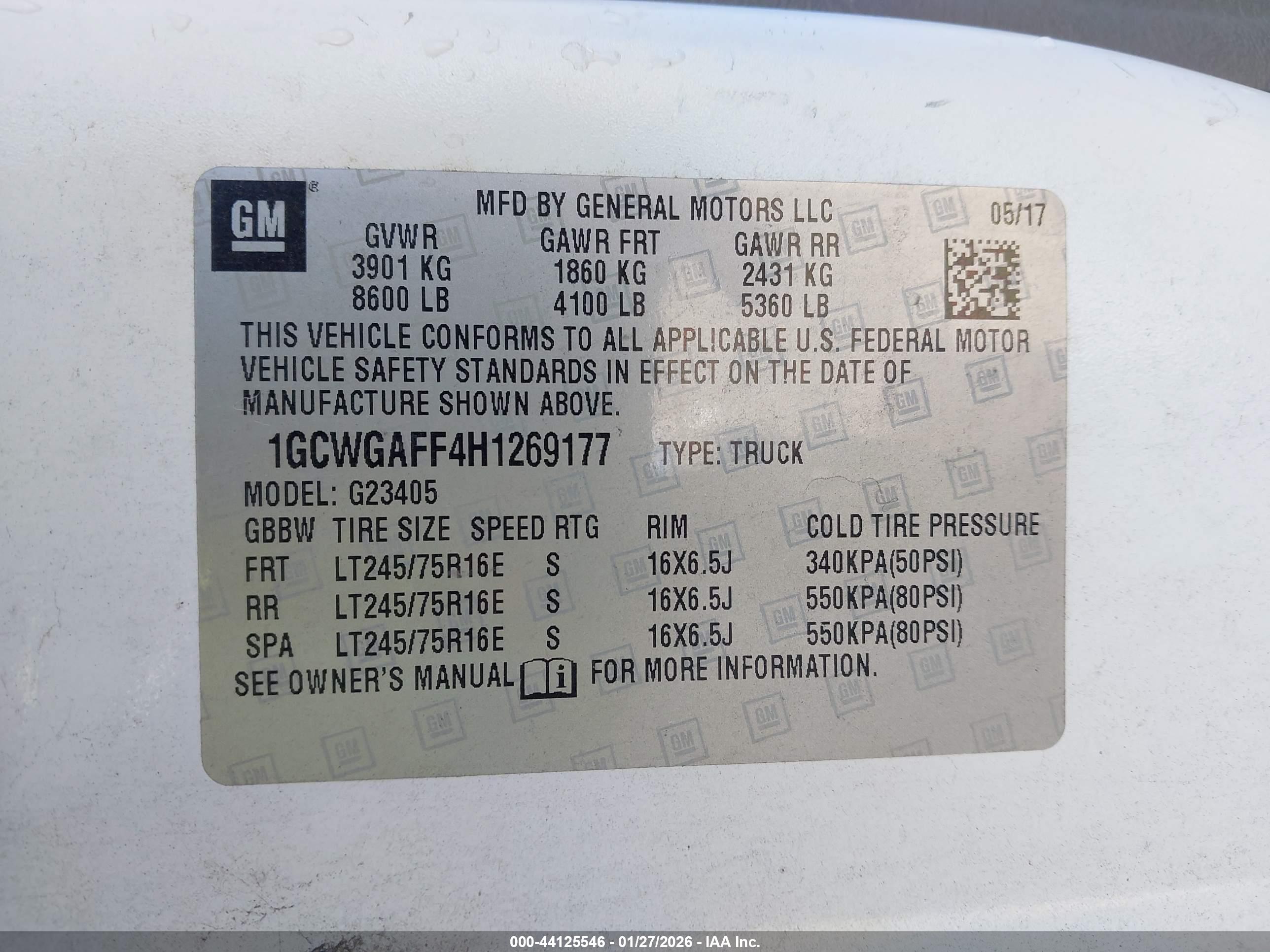 CHEVROLET EXPRESS image 9