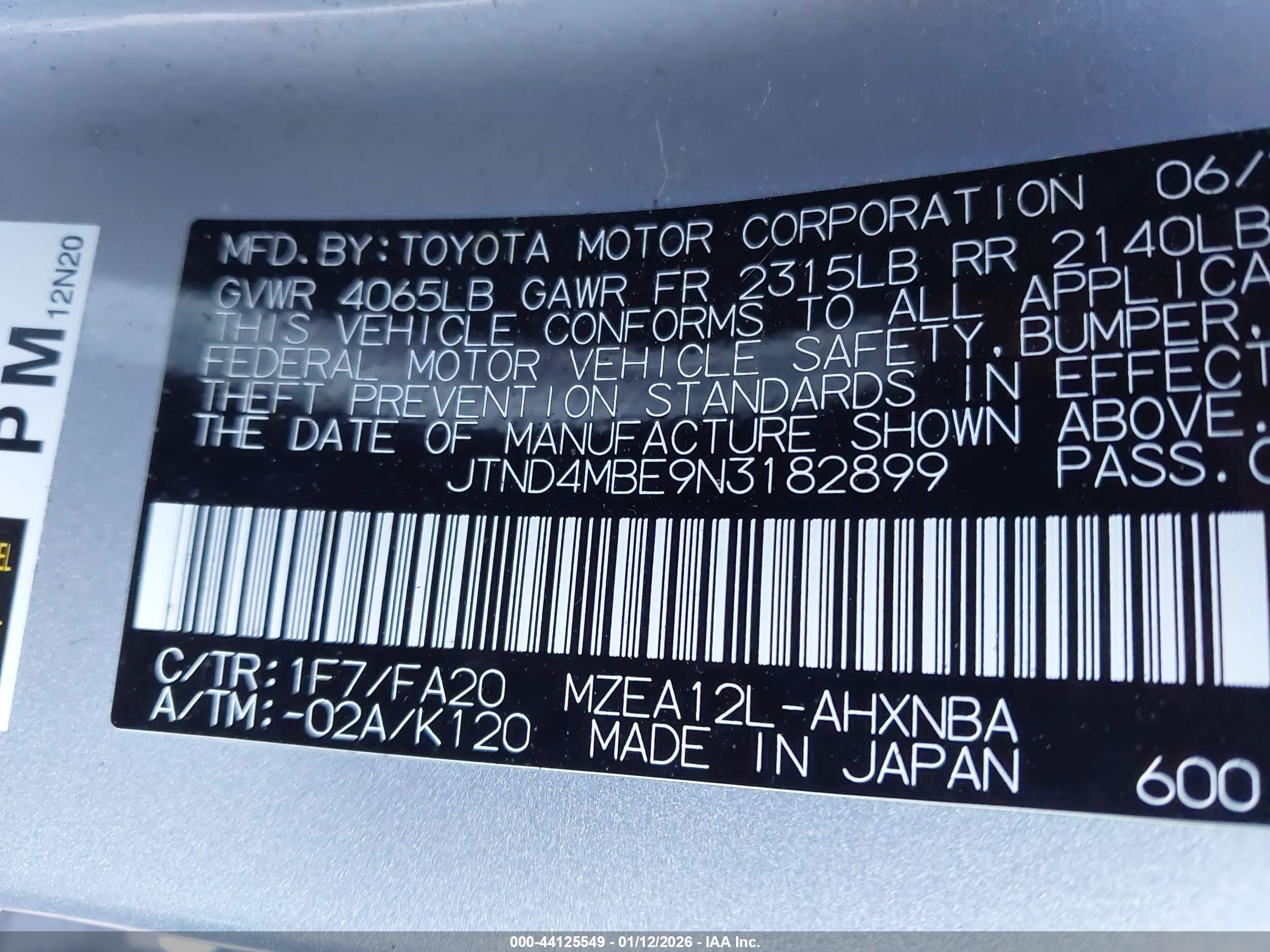 TOYOTA COROLLA image 9