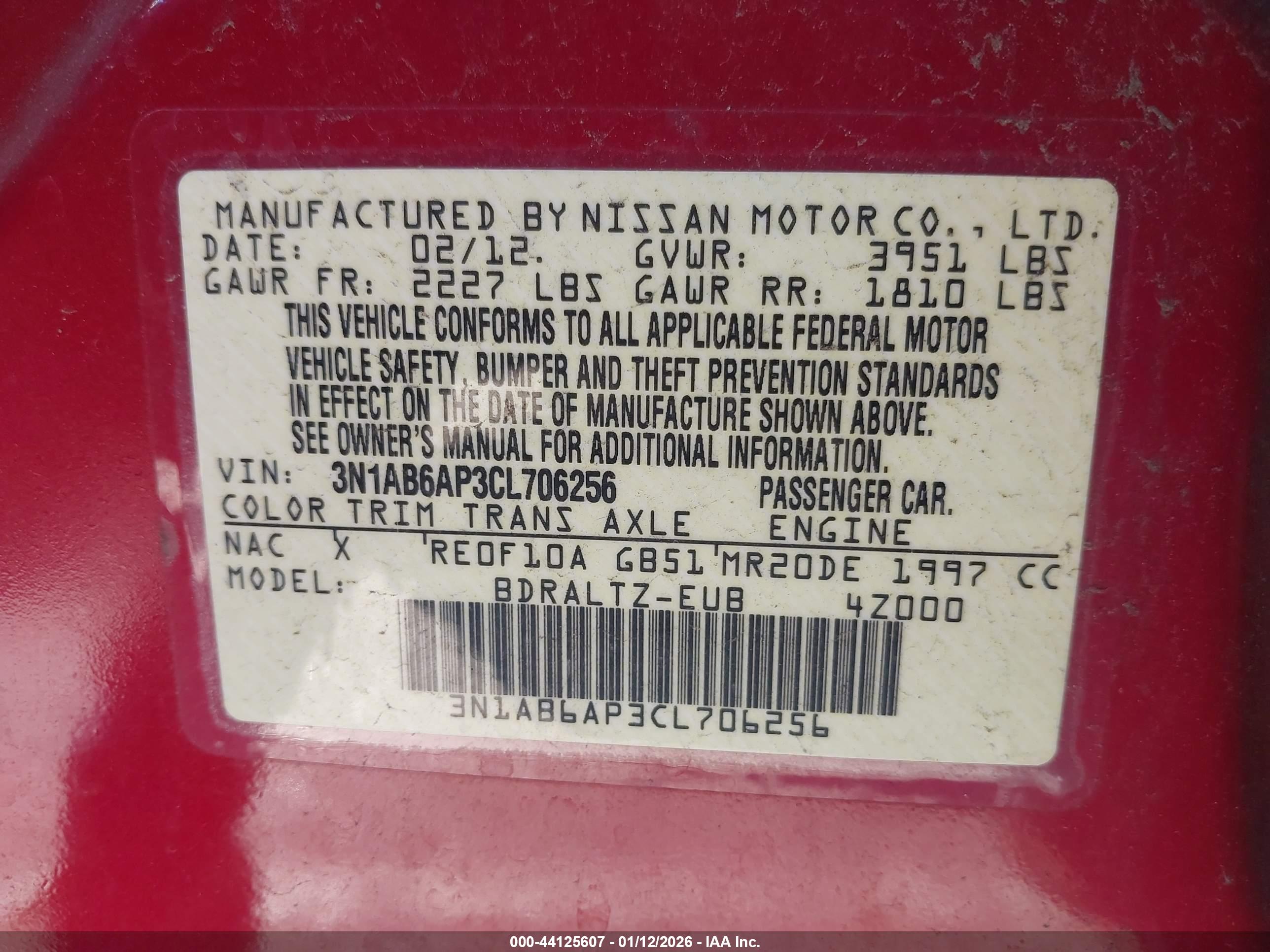 NISSAN SENTRA image 9