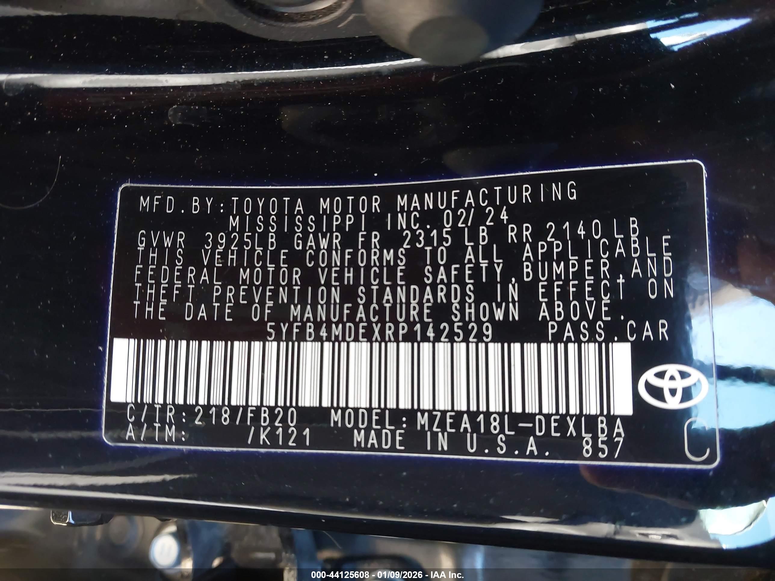 TOYOTA COROLLA image 9