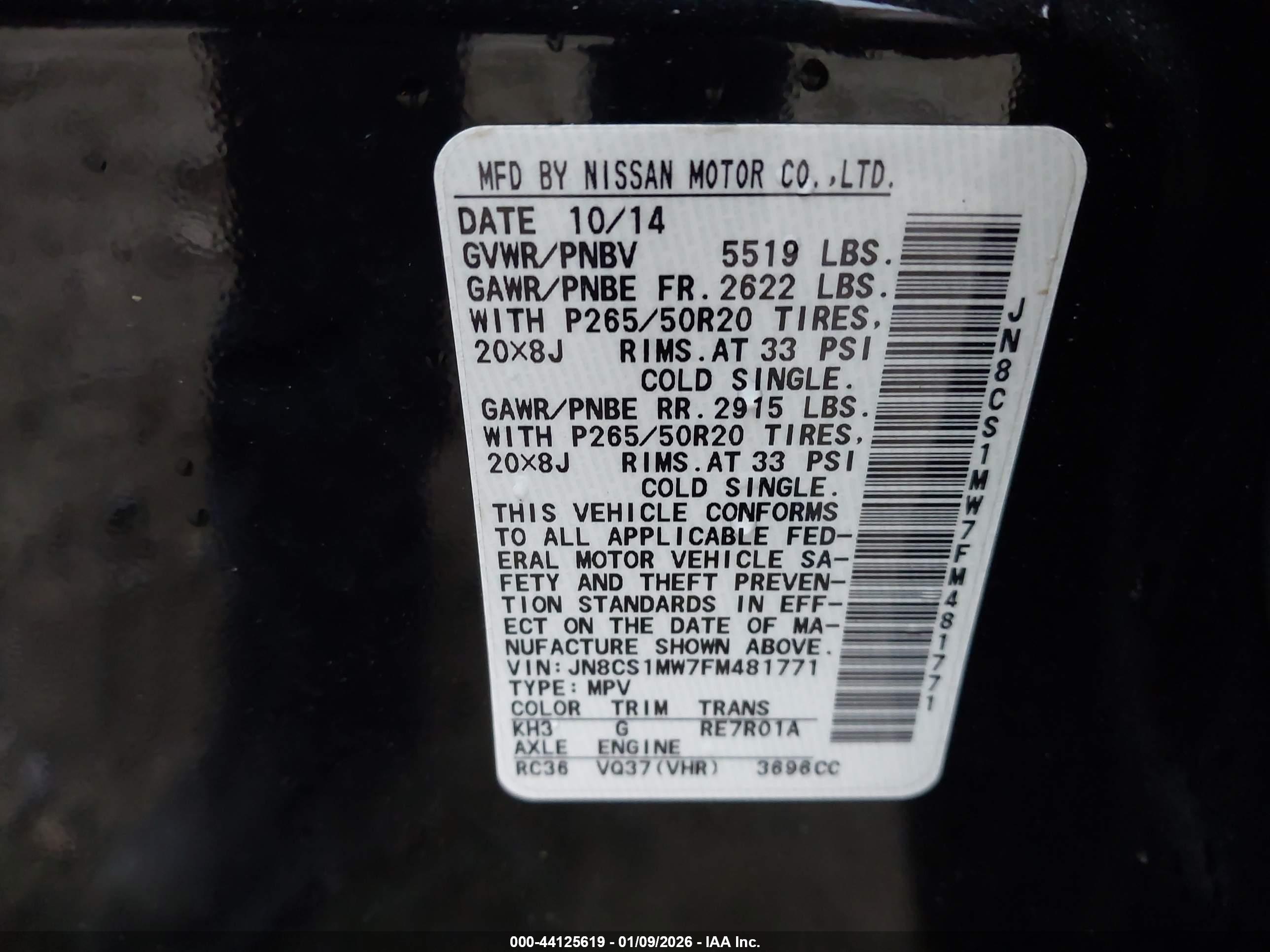 INFINITI QX70 image 9