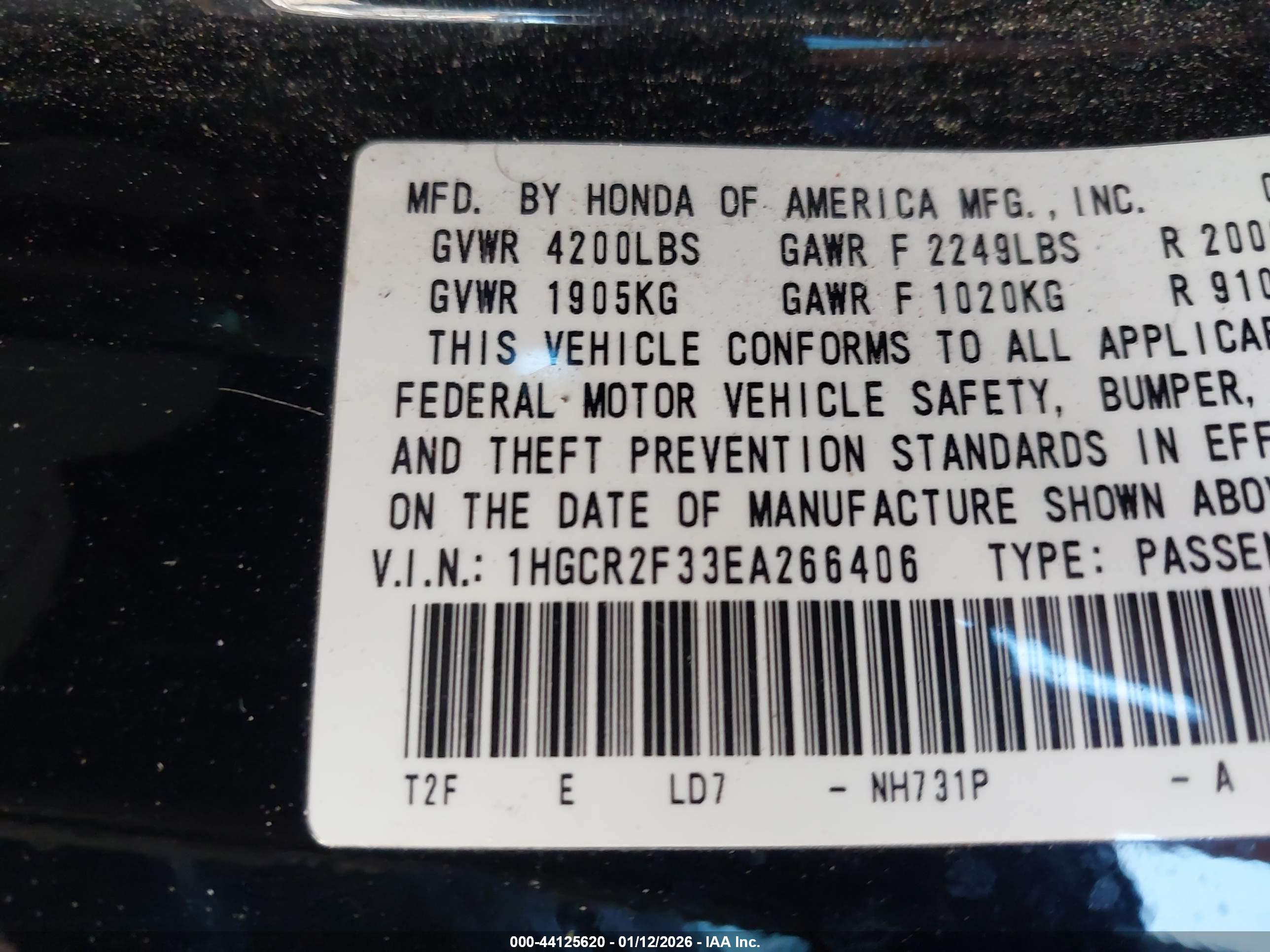 HONDA ACCORD image 9