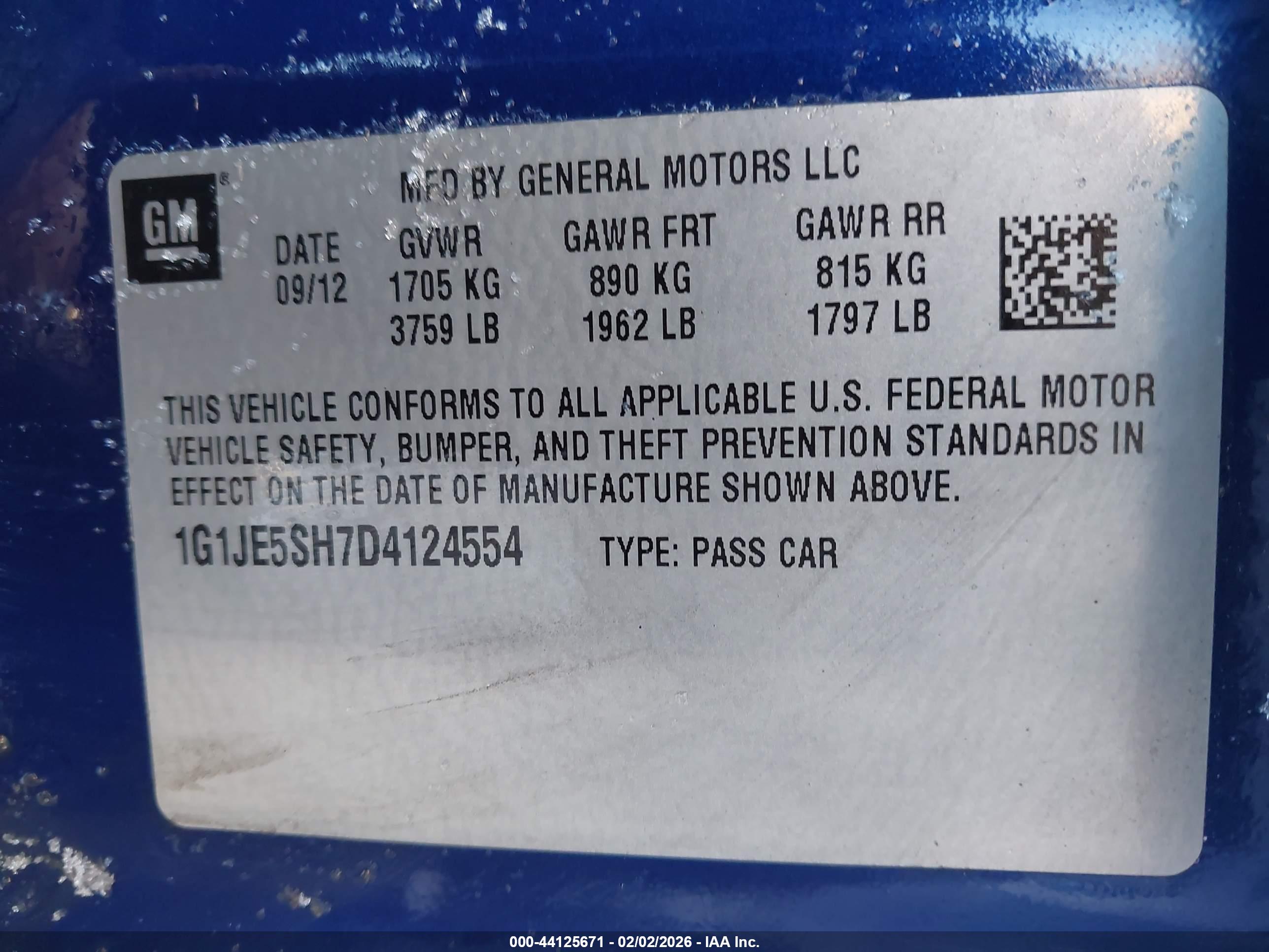 CHEVROLET SONIC image 9