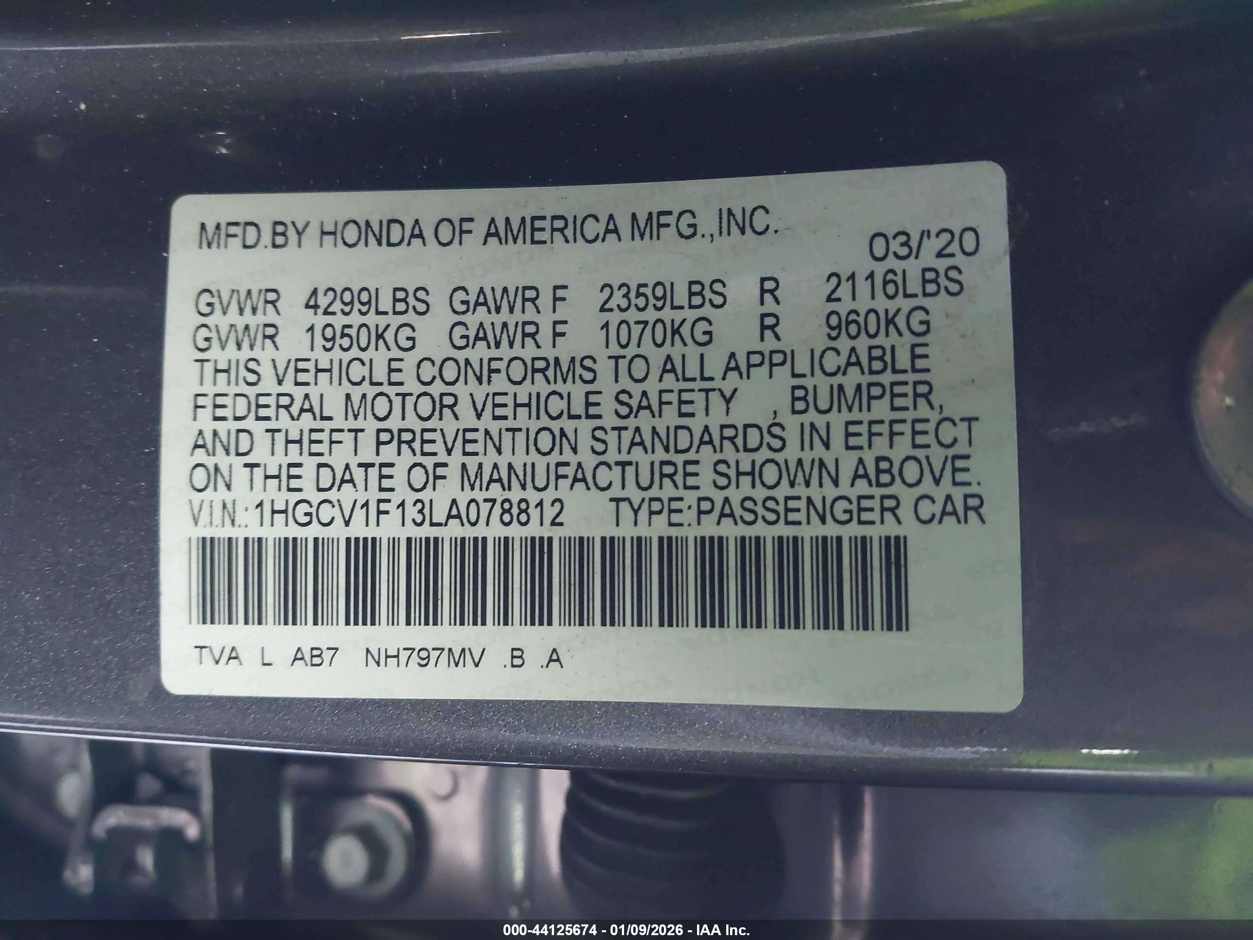 HONDA ACCORD image 9