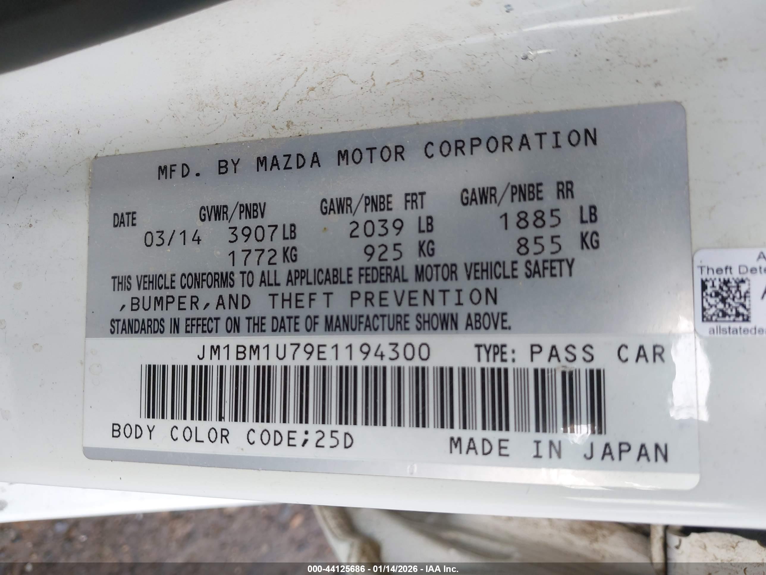 MAZDA MAZDA3 image 9