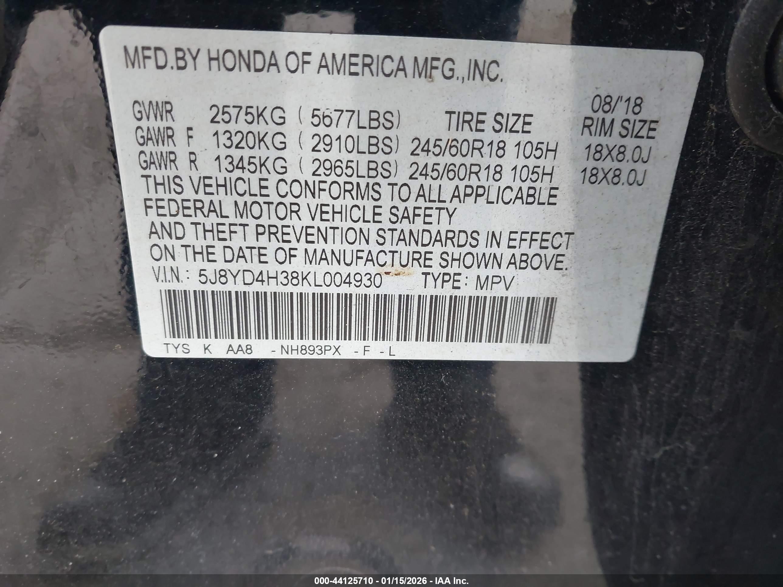 ACURA MDX image 9