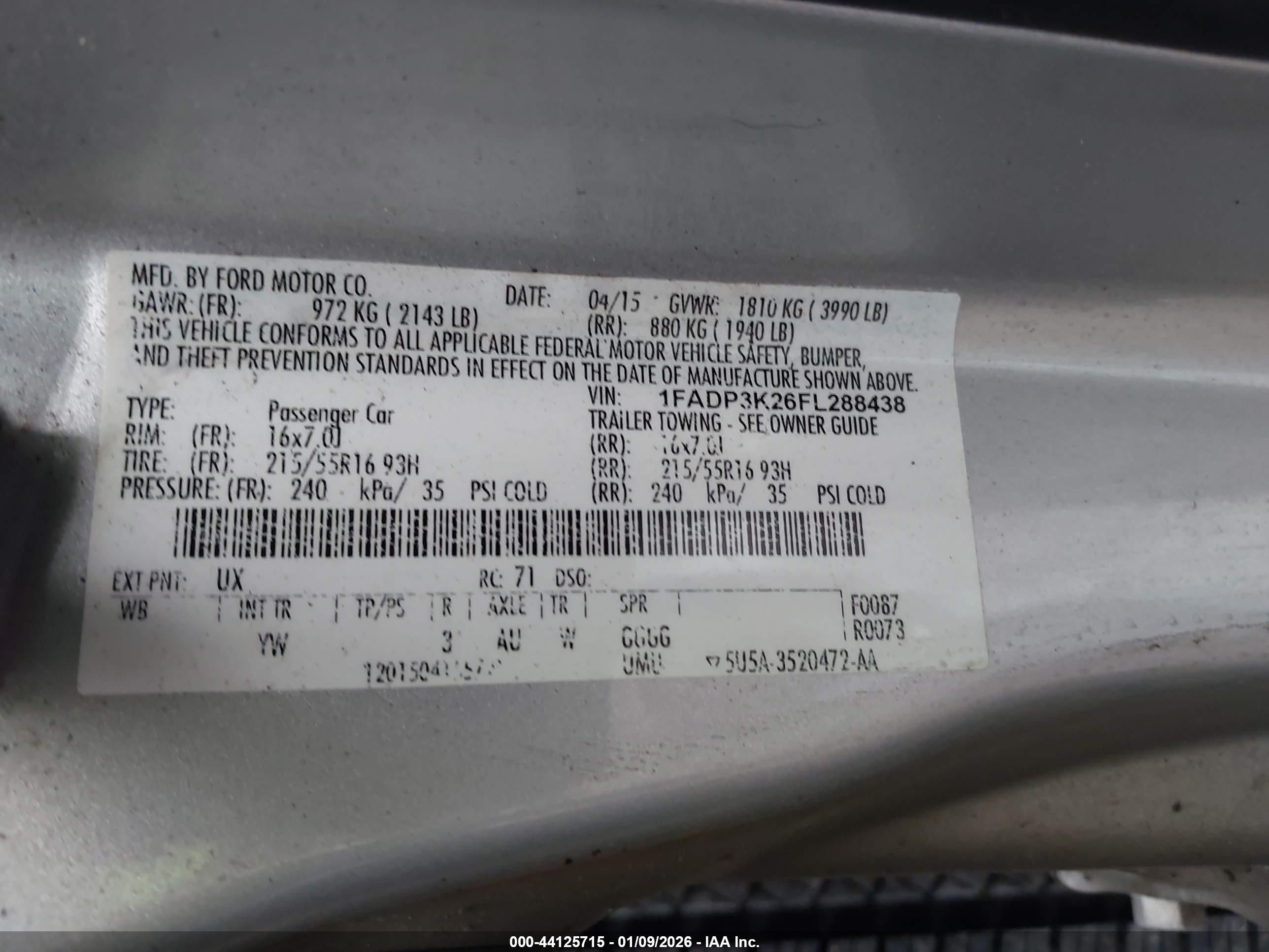 FORD FOCUS image 9