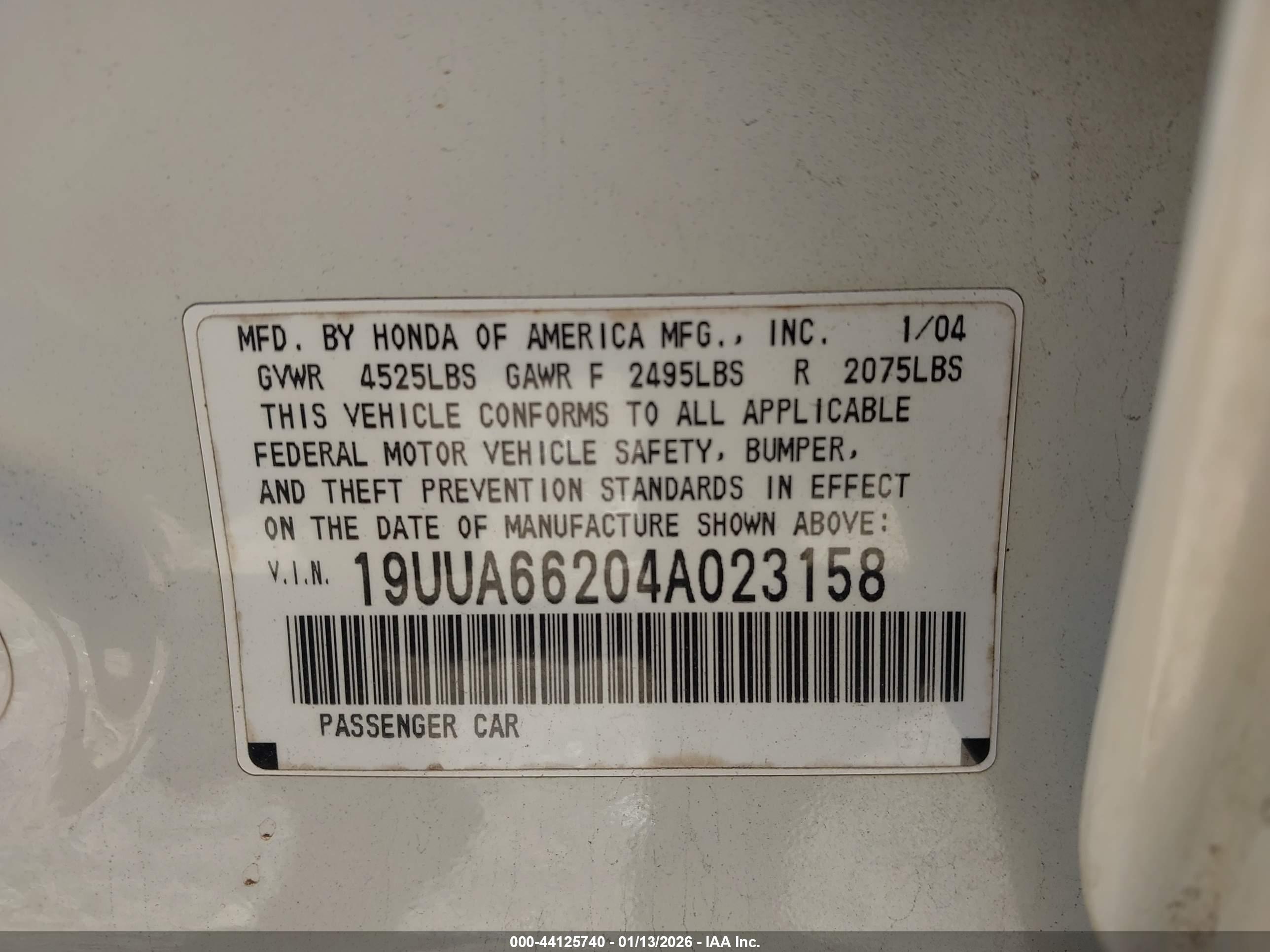 ACURA TL image 9