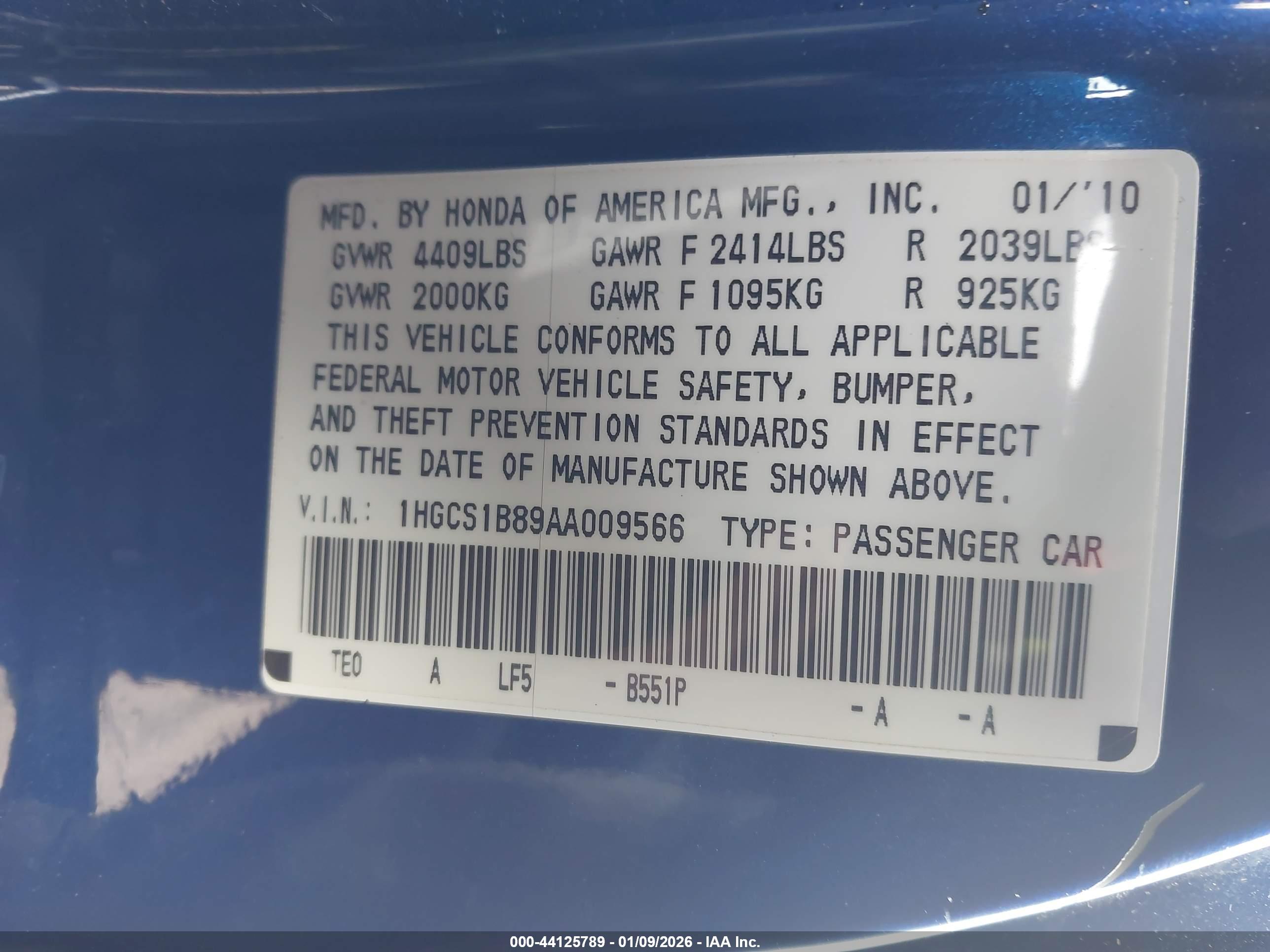 HONDA ACCORD image 9
