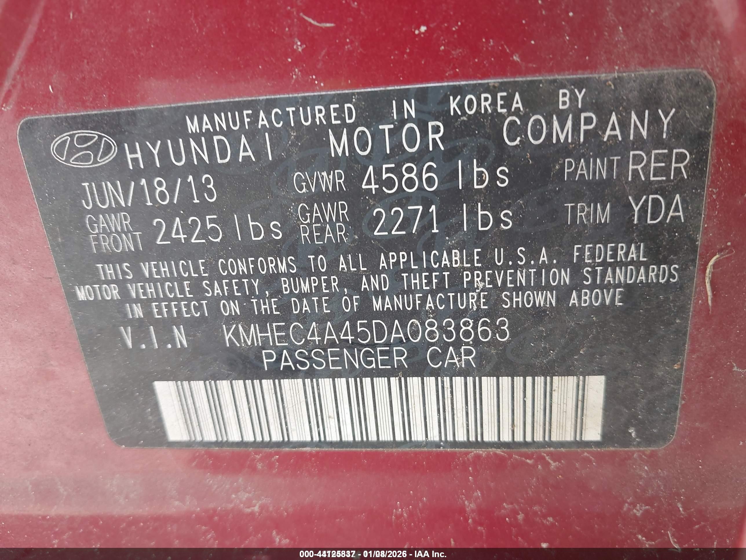 HYUNDAI SONATA image 9