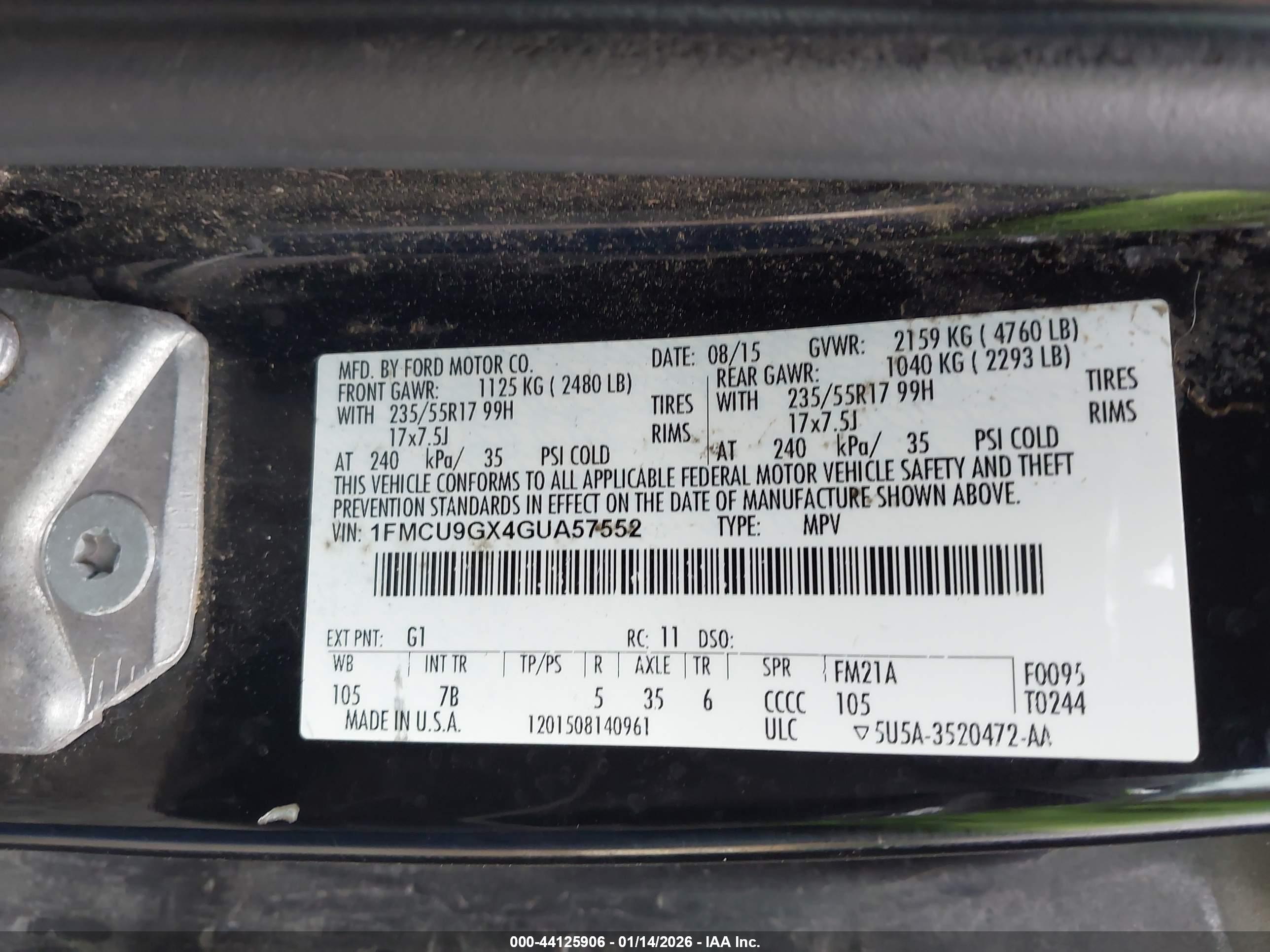 FORD ESCAPE image 9