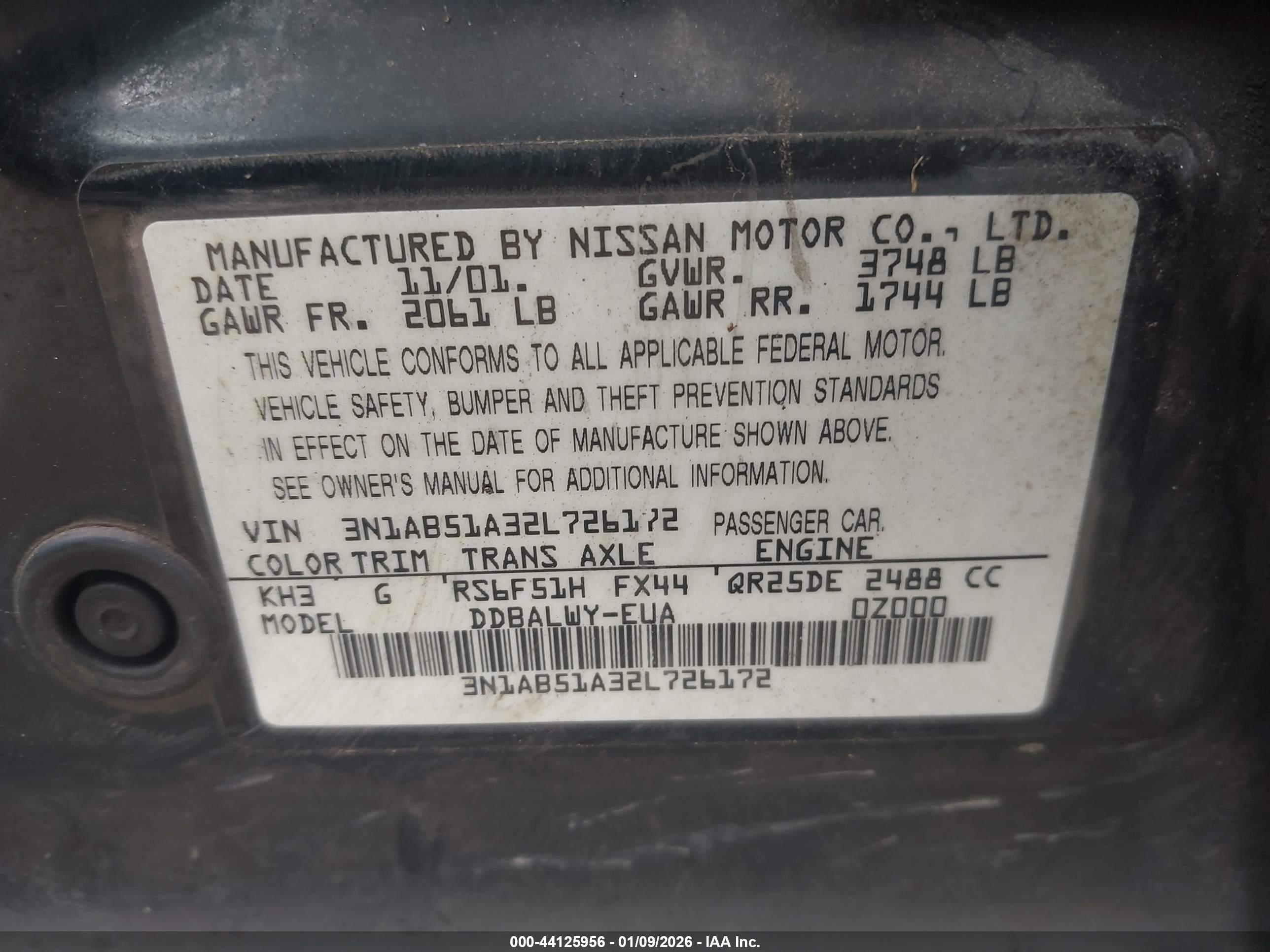 NISSAN SENTRA image 9