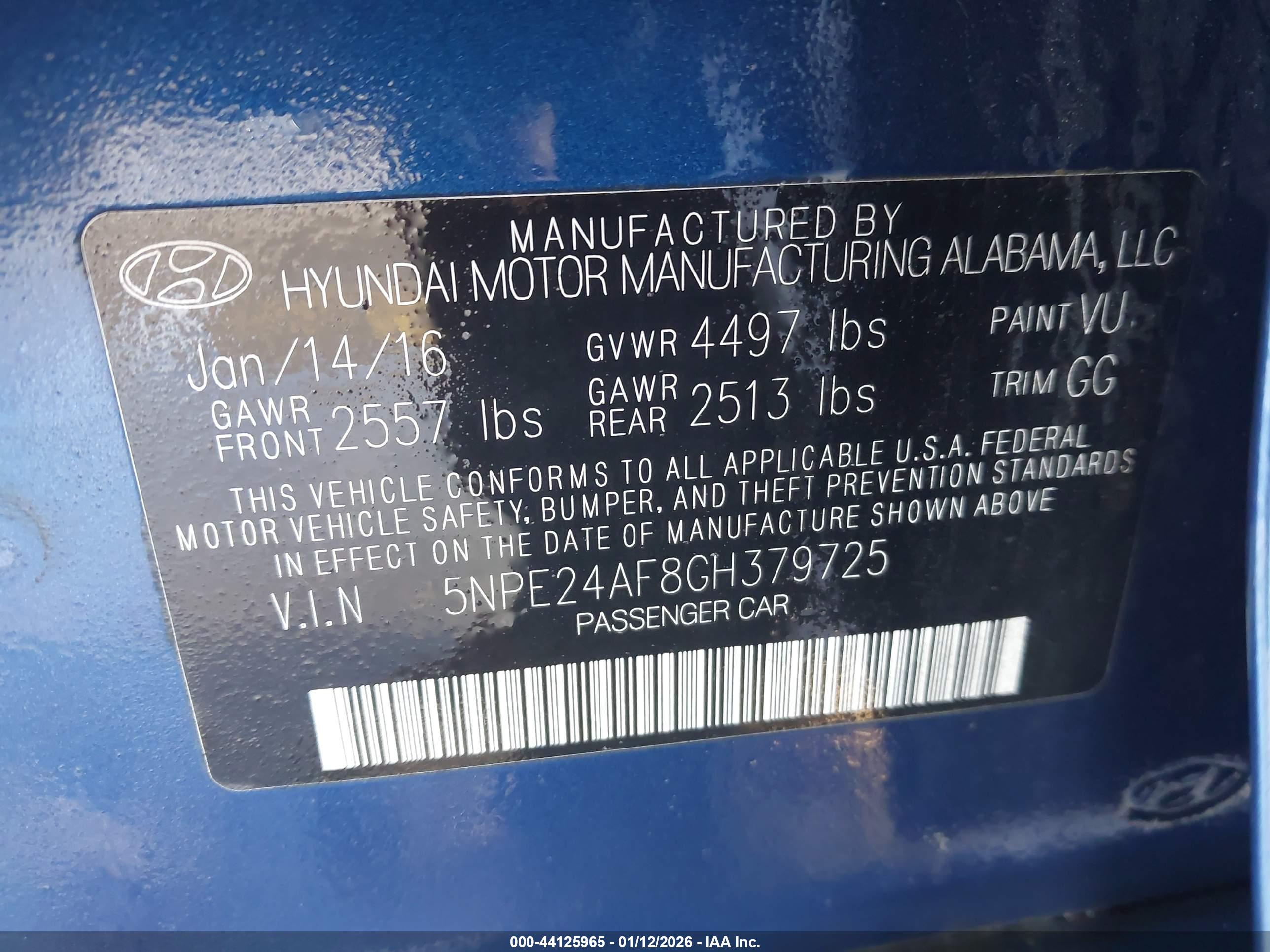 HYUNDAI SONATA image 9