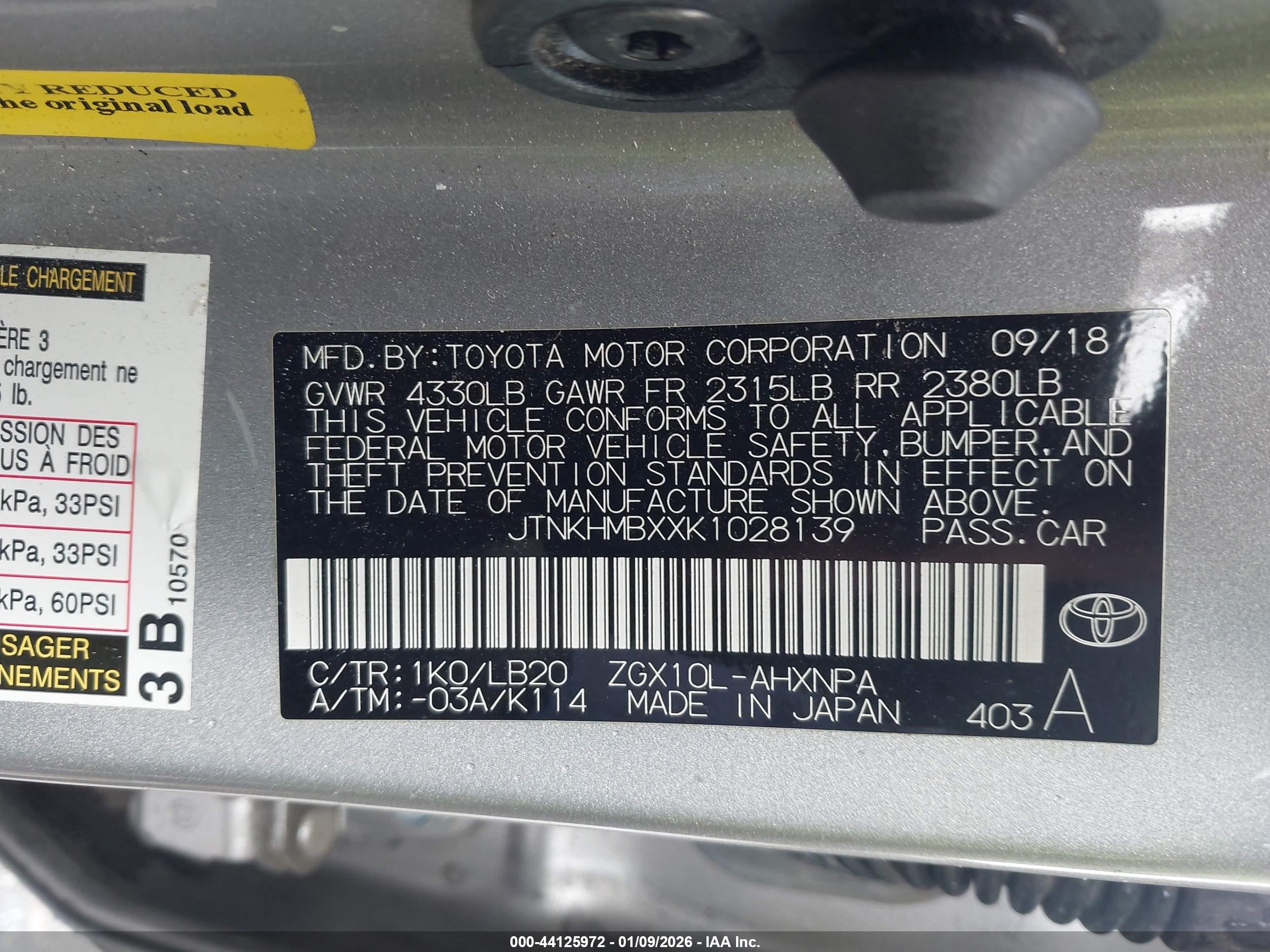 TOYOTA C-HR image 9