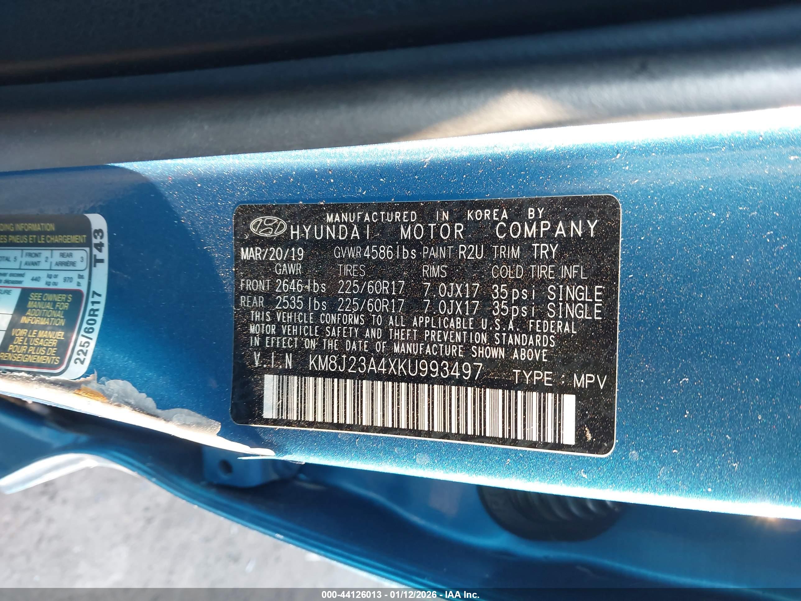 HYUNDAI TUCSON image 9
