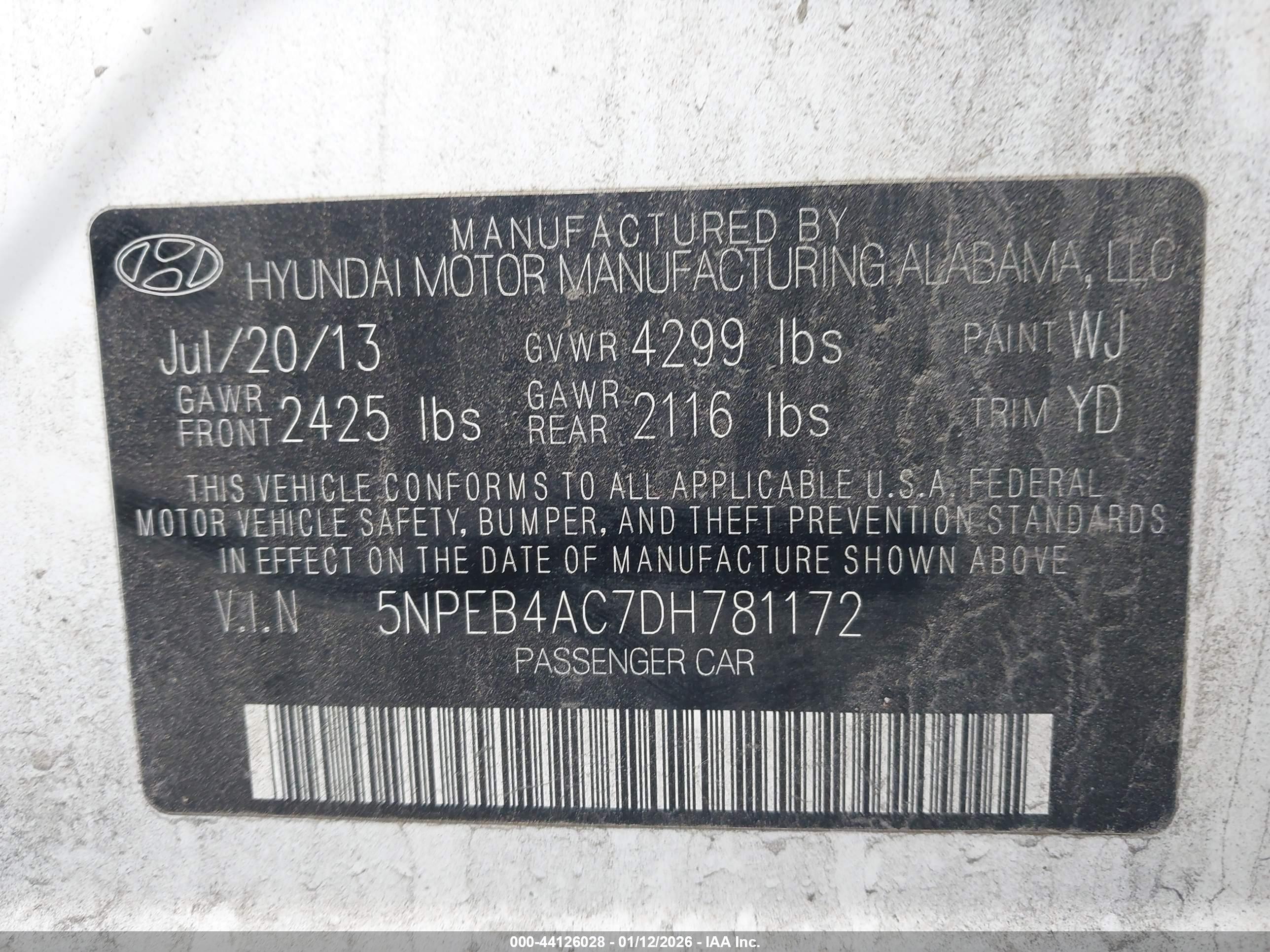 HYUNDAI SONATA image 9