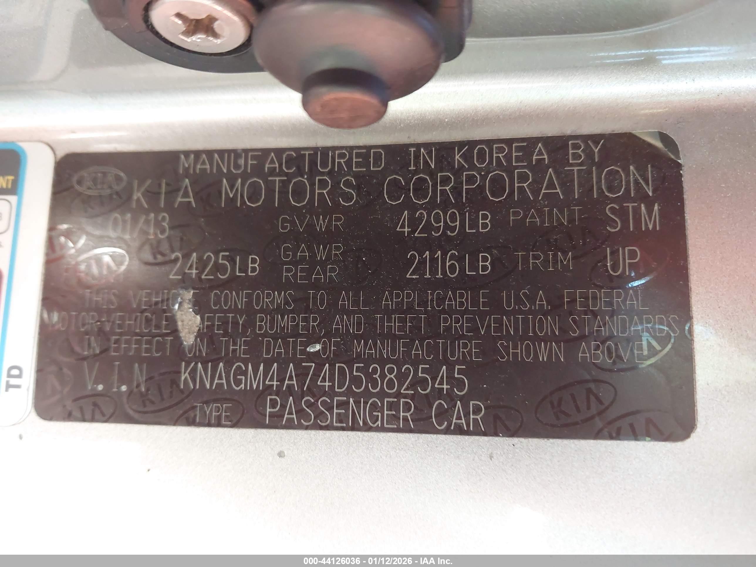 KIA OPTIMA image 9