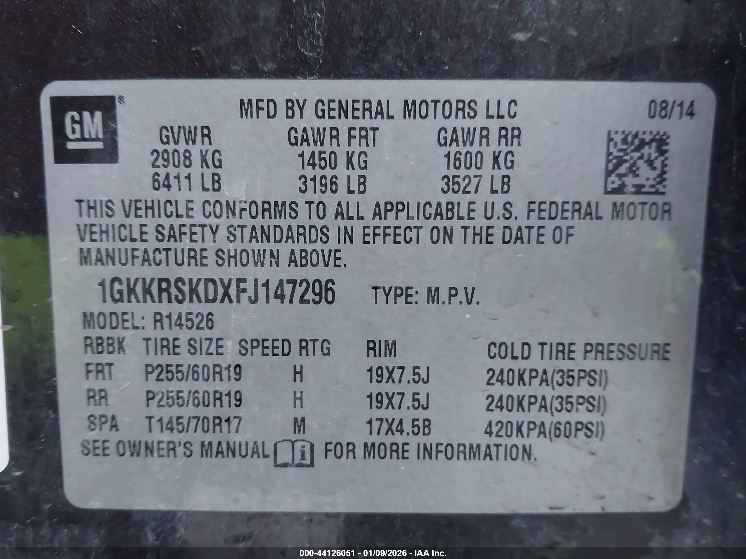 GMC ACADIA image 9