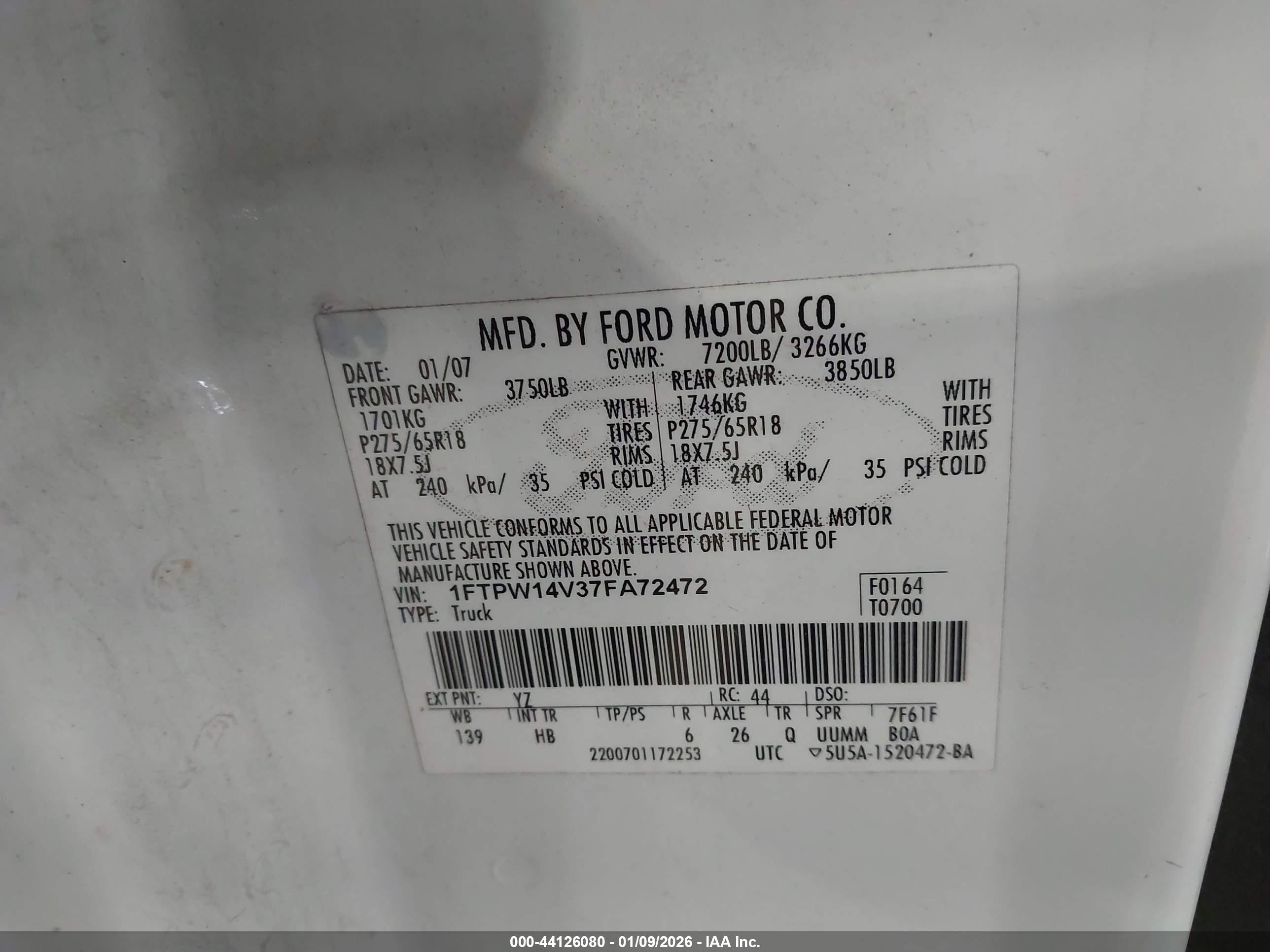 FORD F-150 image 9
