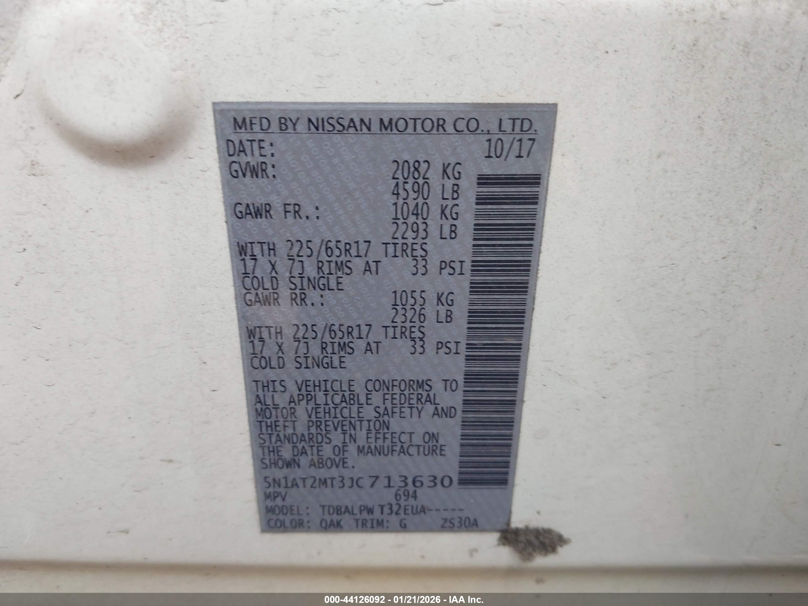 NISSAN ROGUE image 9