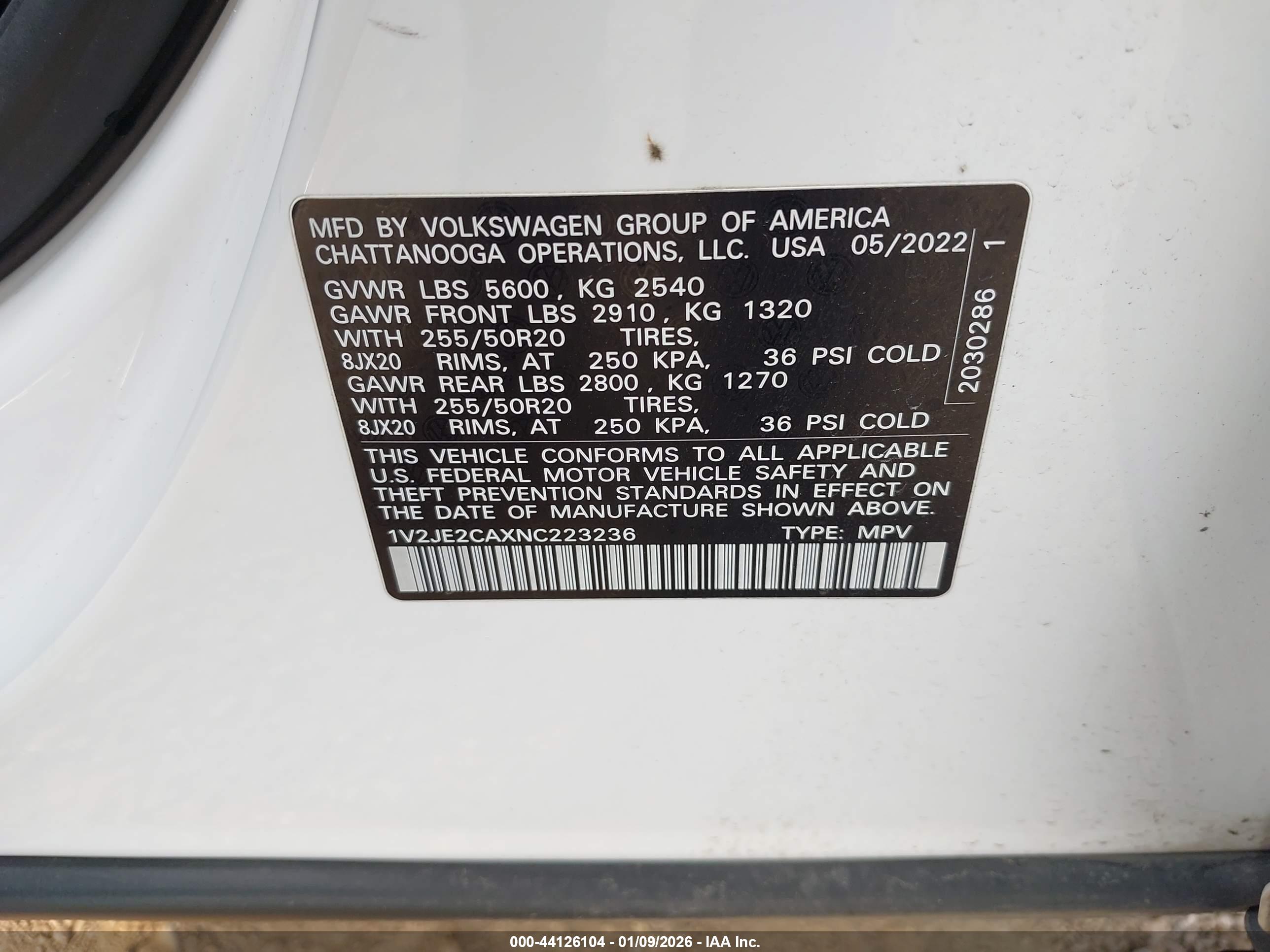 VOLKSWAGEN ATLAS image 9